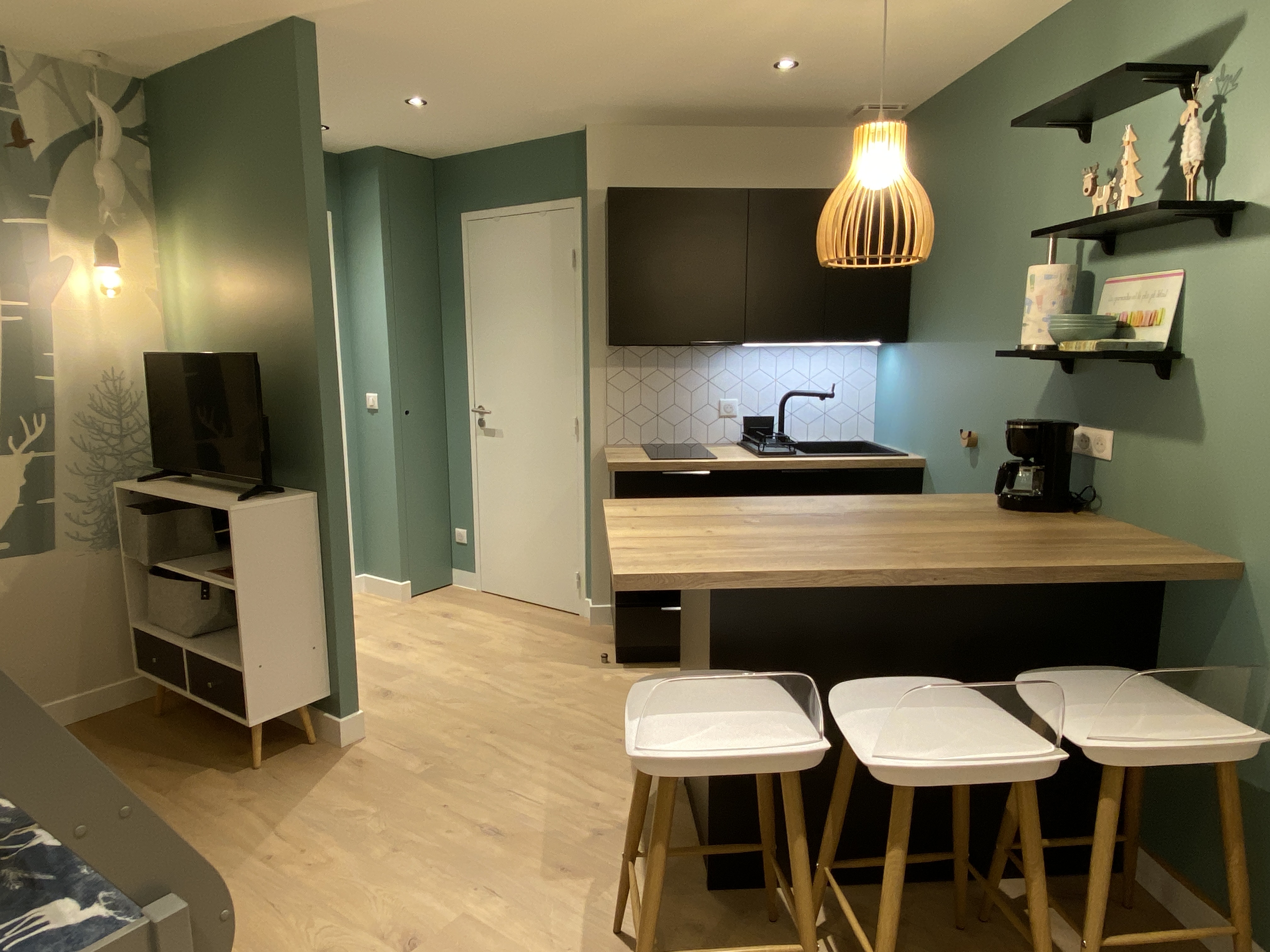 renovated studio in the center of Val d 'Isere