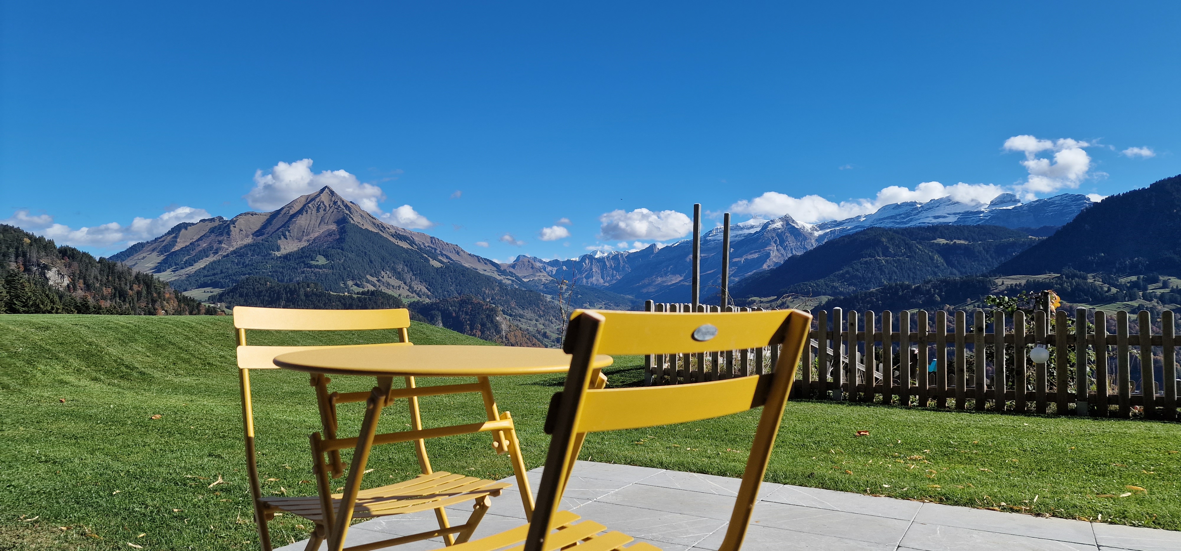 Studio in Leysin with an amazing view