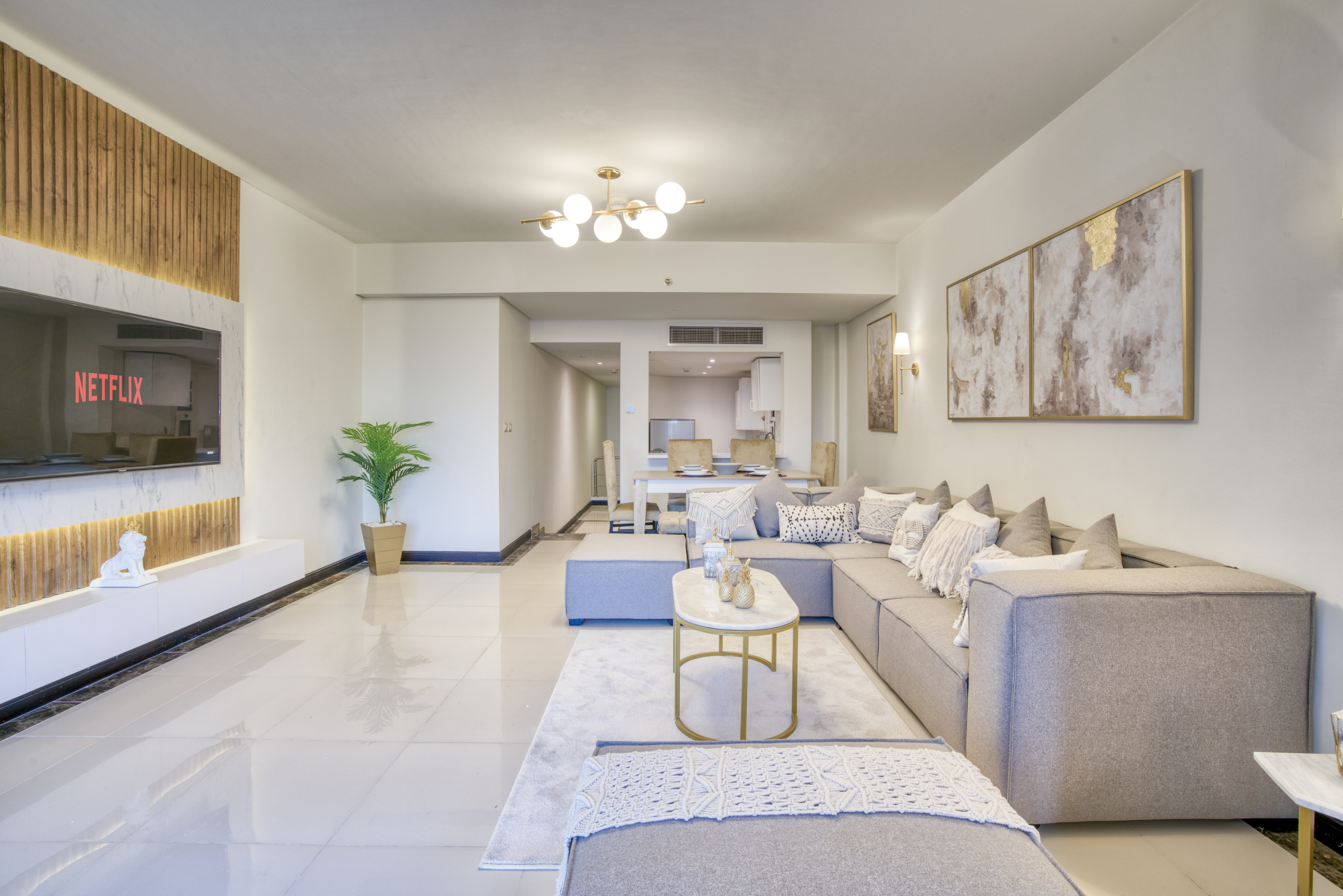 Pool View Duplex in front of AUC - Near Malls 7