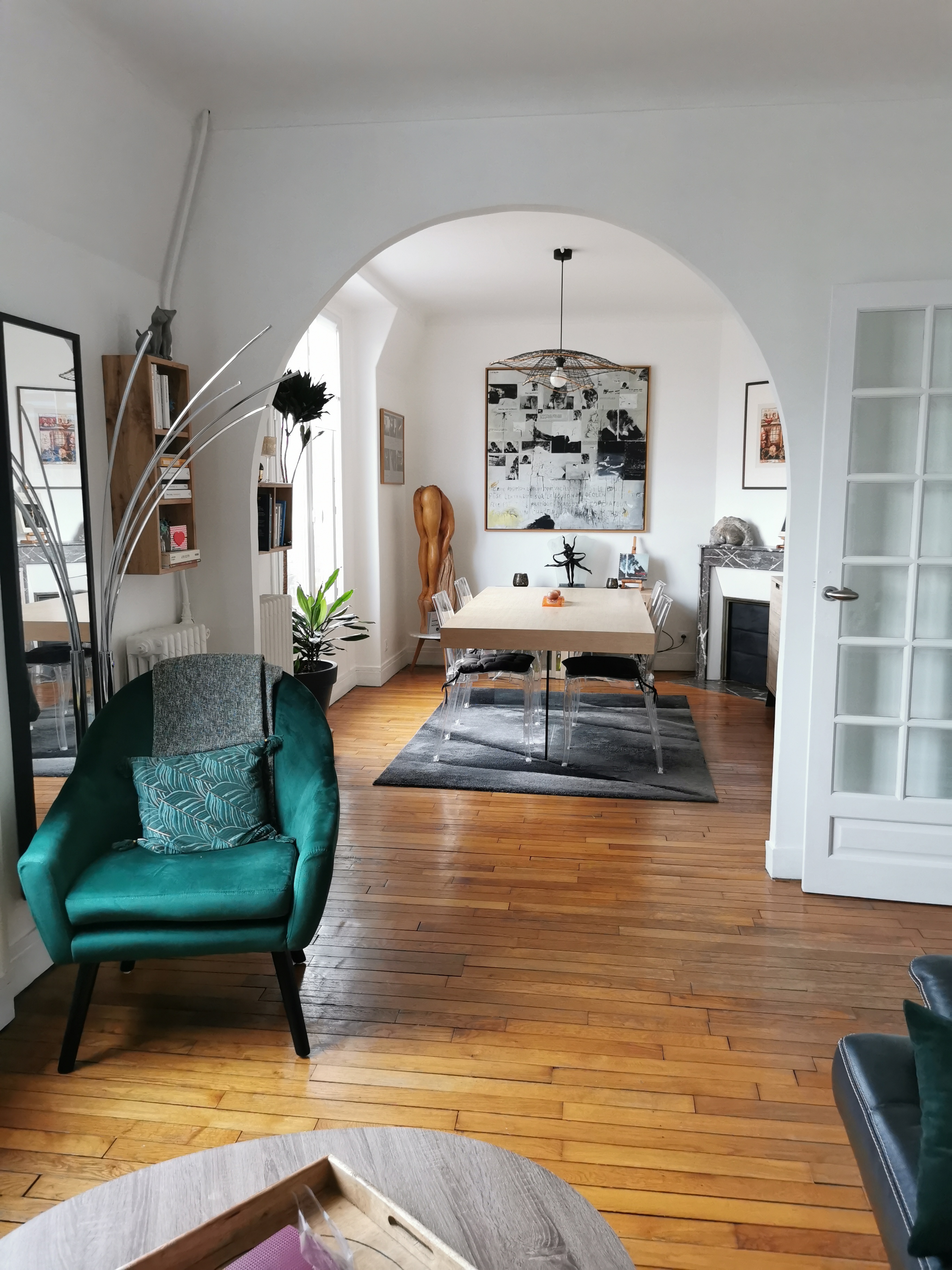 The charm of the old near Paris