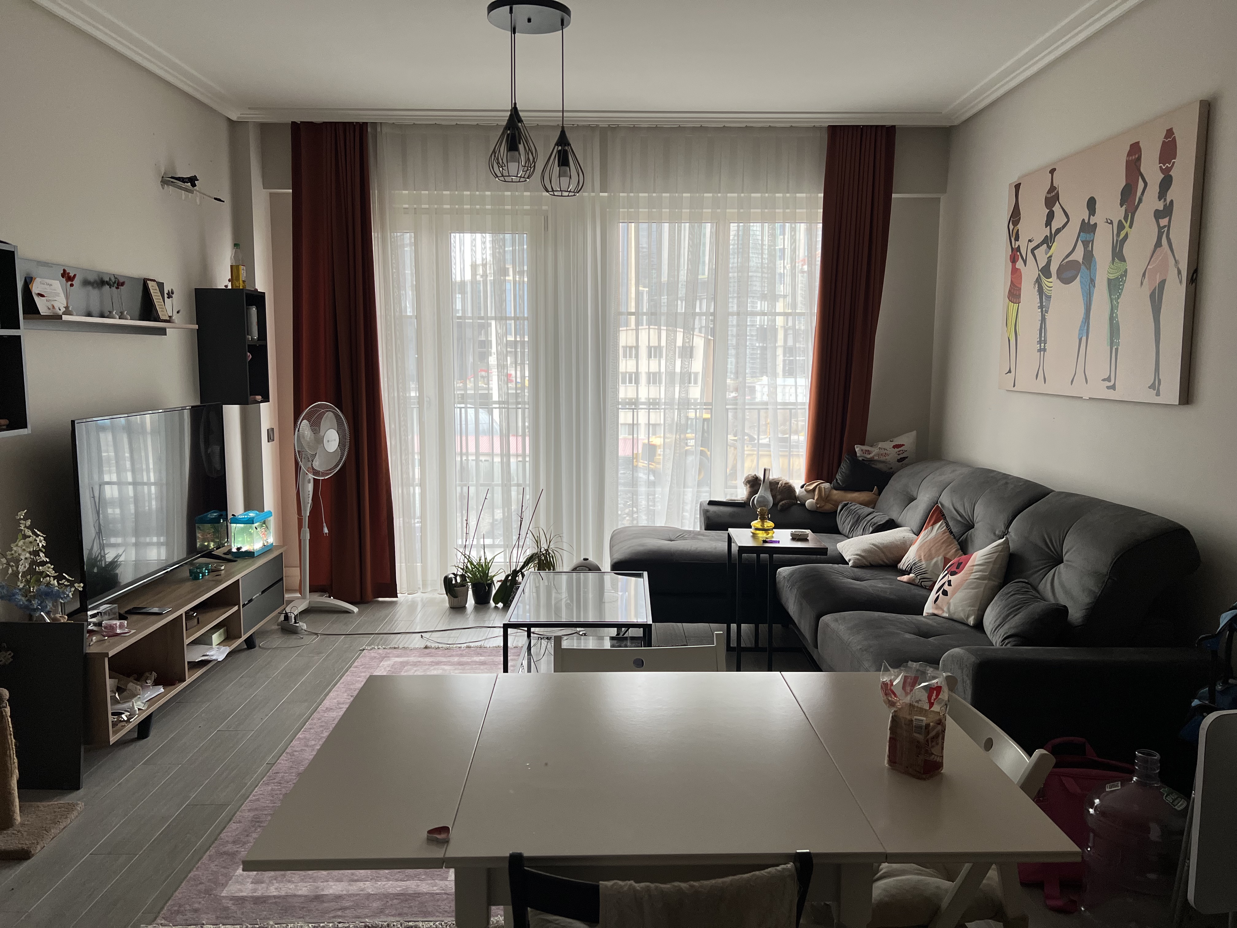 1+1 long/short term luxury luxury apartment for rent