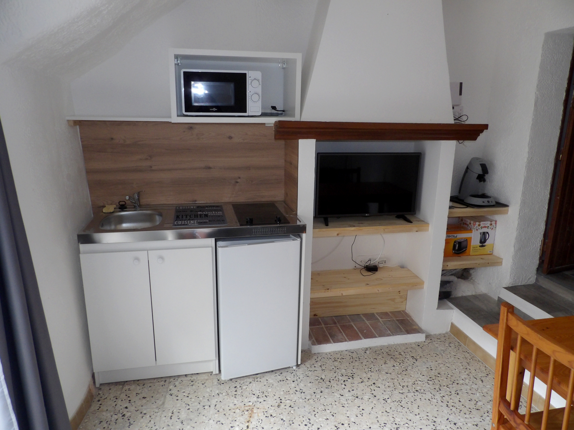 Studio, 2 rooms. 4 people