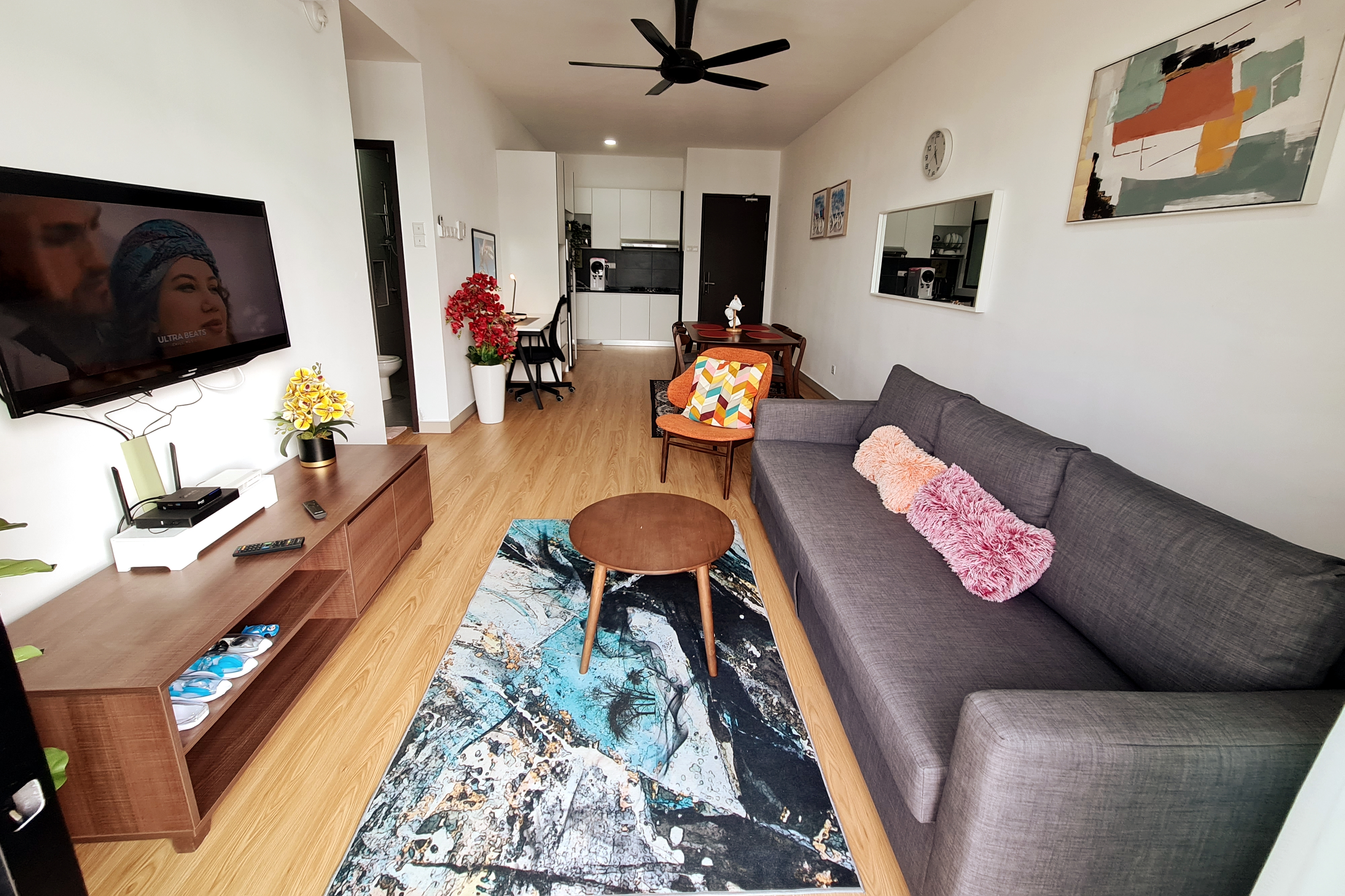 Desaru Idaman Homestay - Wi-Fi/Netflix/Cuckoo