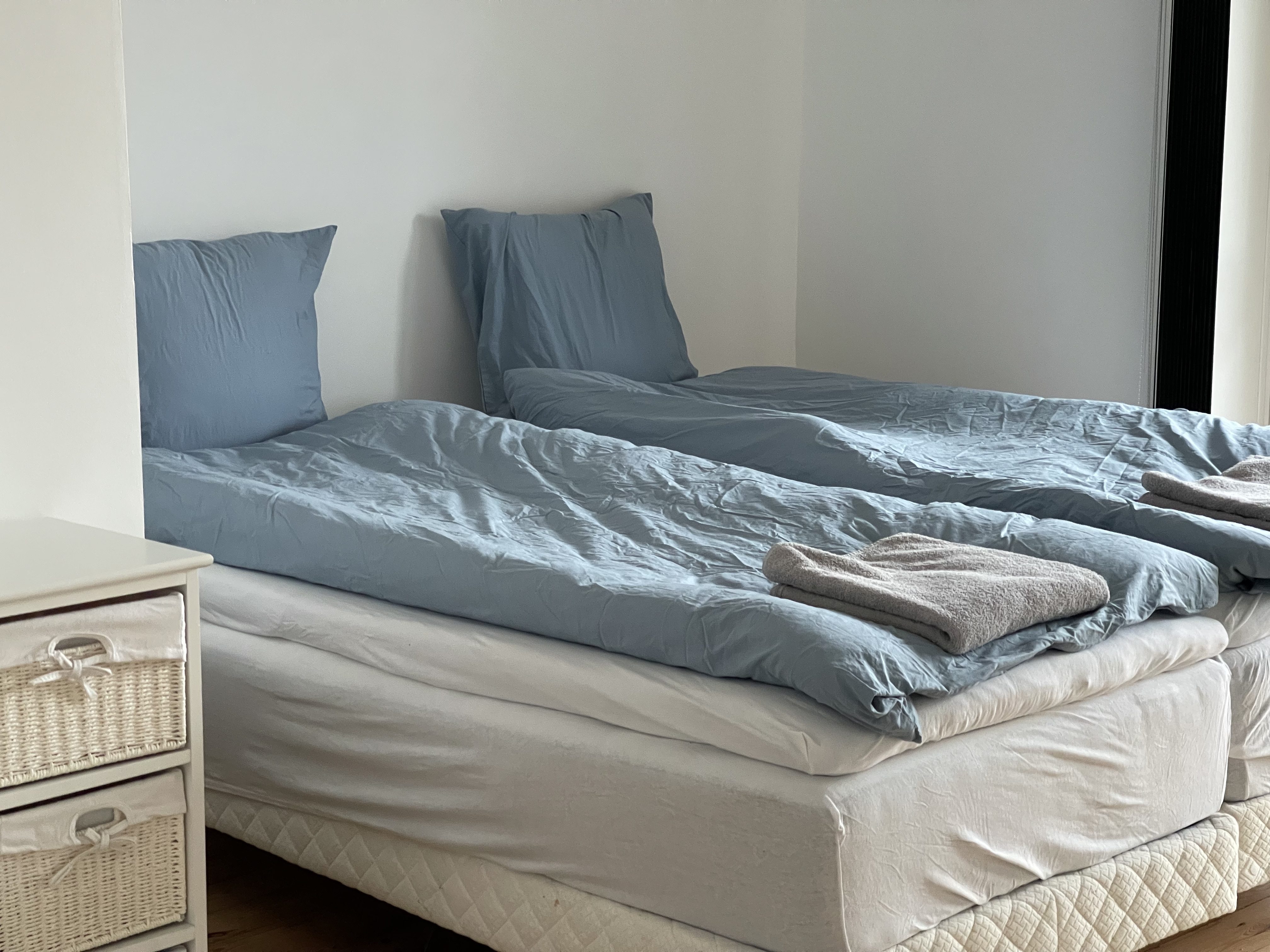 Large 2 bedroom with 4 beds in central Herning