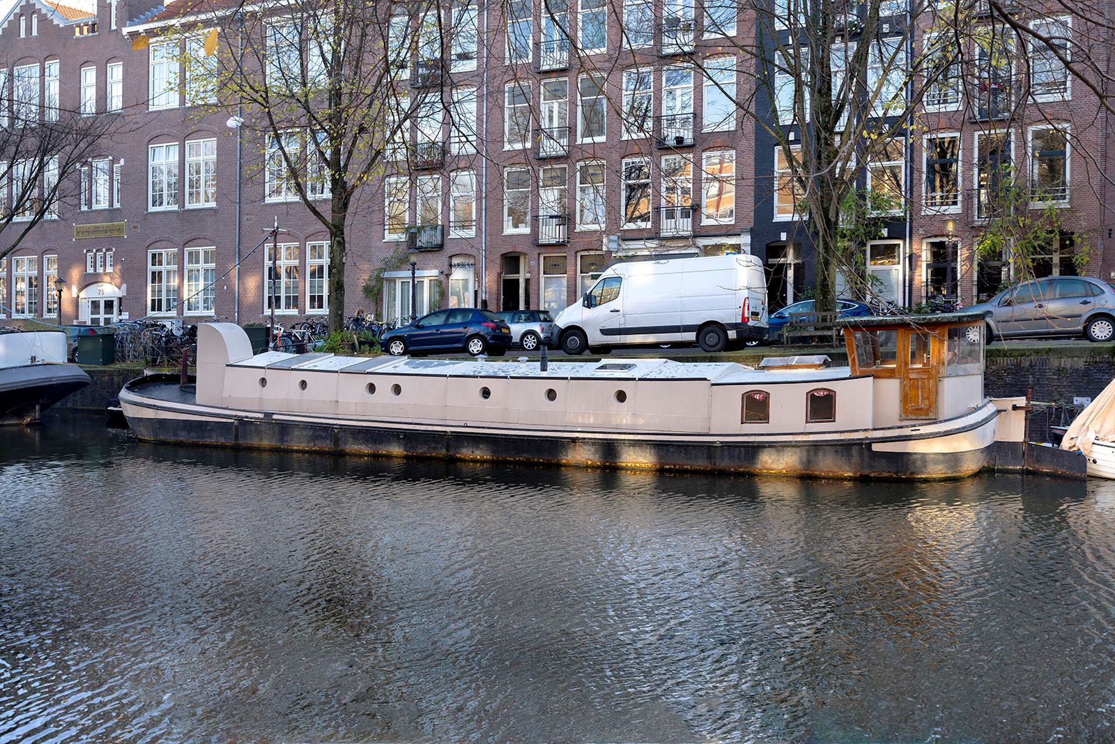 Grote Woonboot In Het Centrum — Amsterdam stay