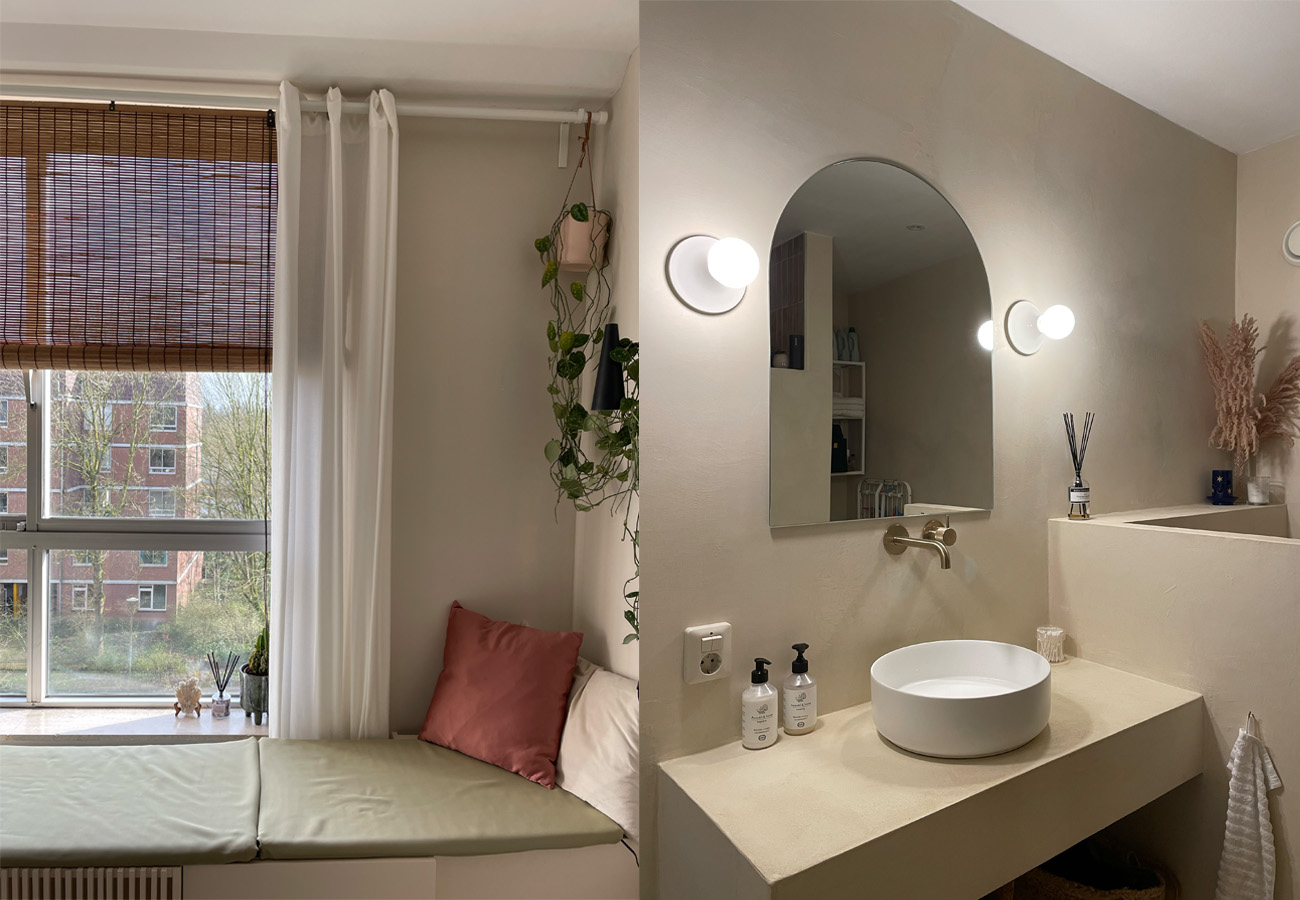 Licht en ruim appartement in het groen, met terras โ Amsterdam stay