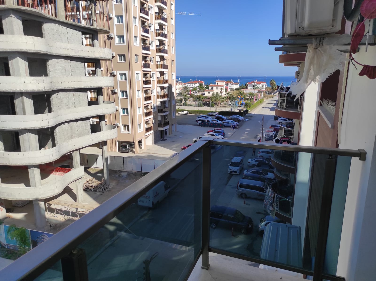Beach view Iskele home for 4