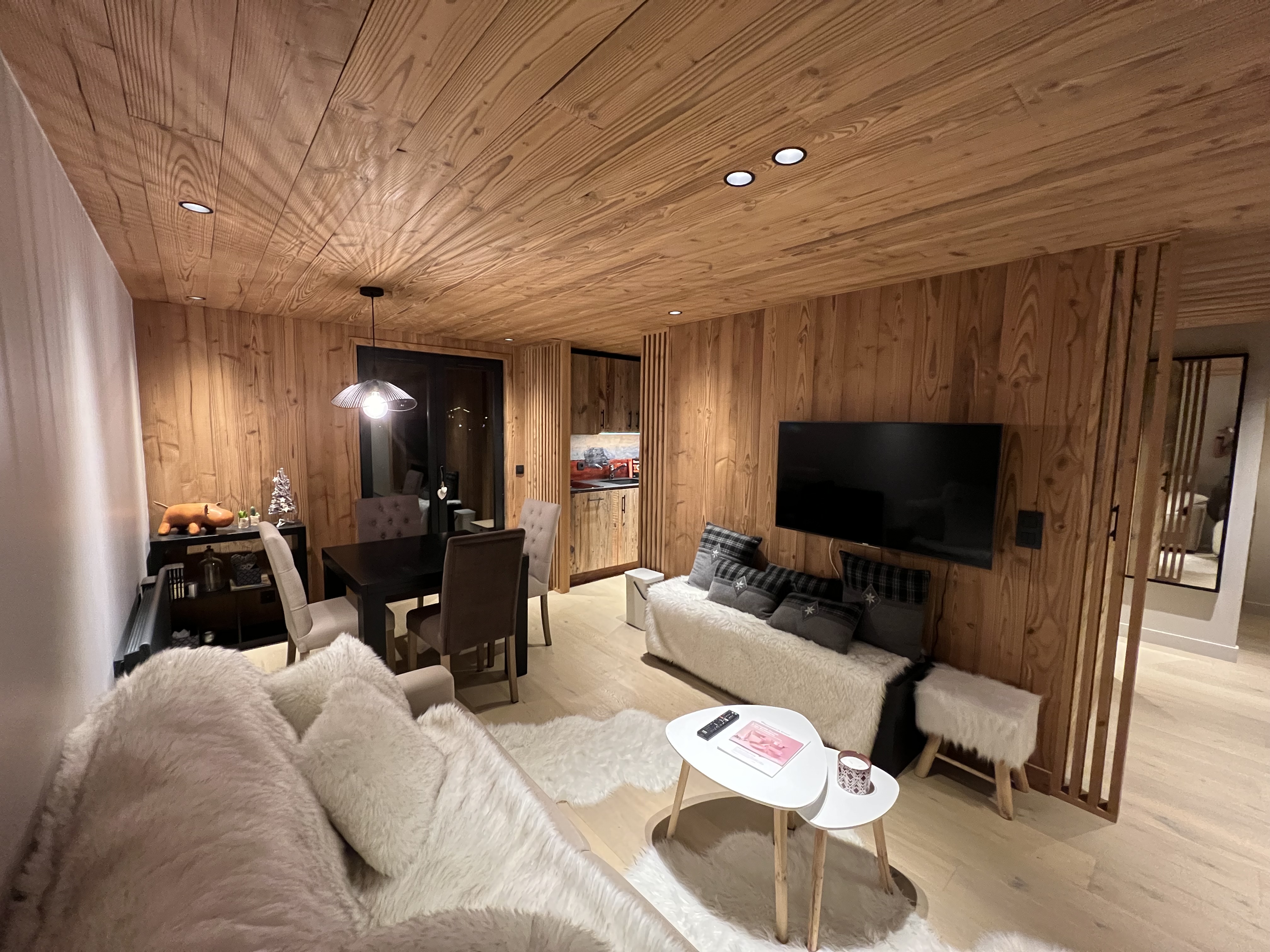 Cheerful apartment Megève