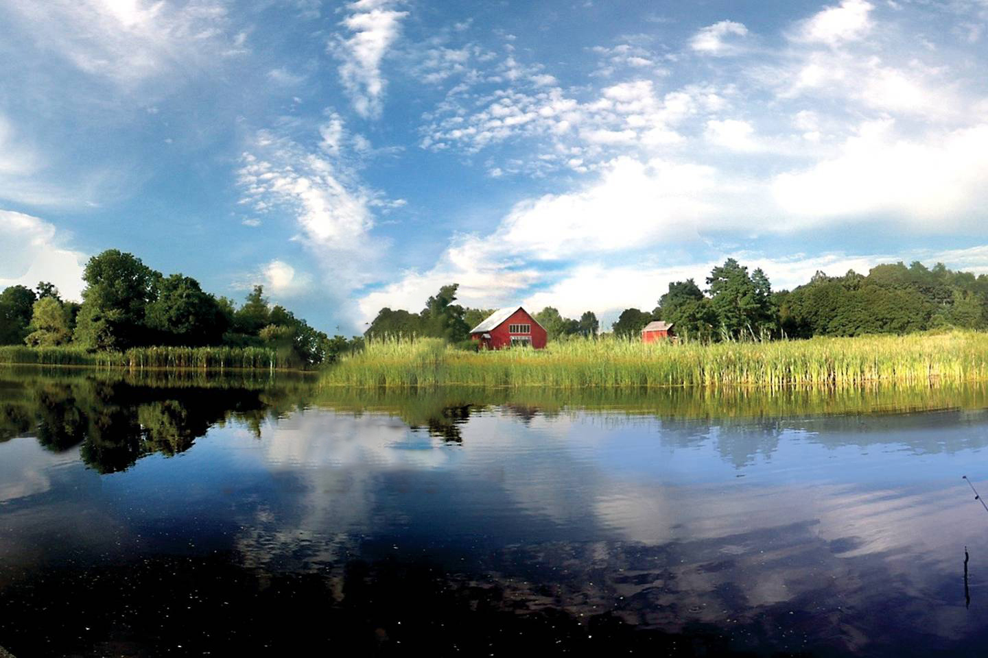 Red Barn at Turtle Rock Pond