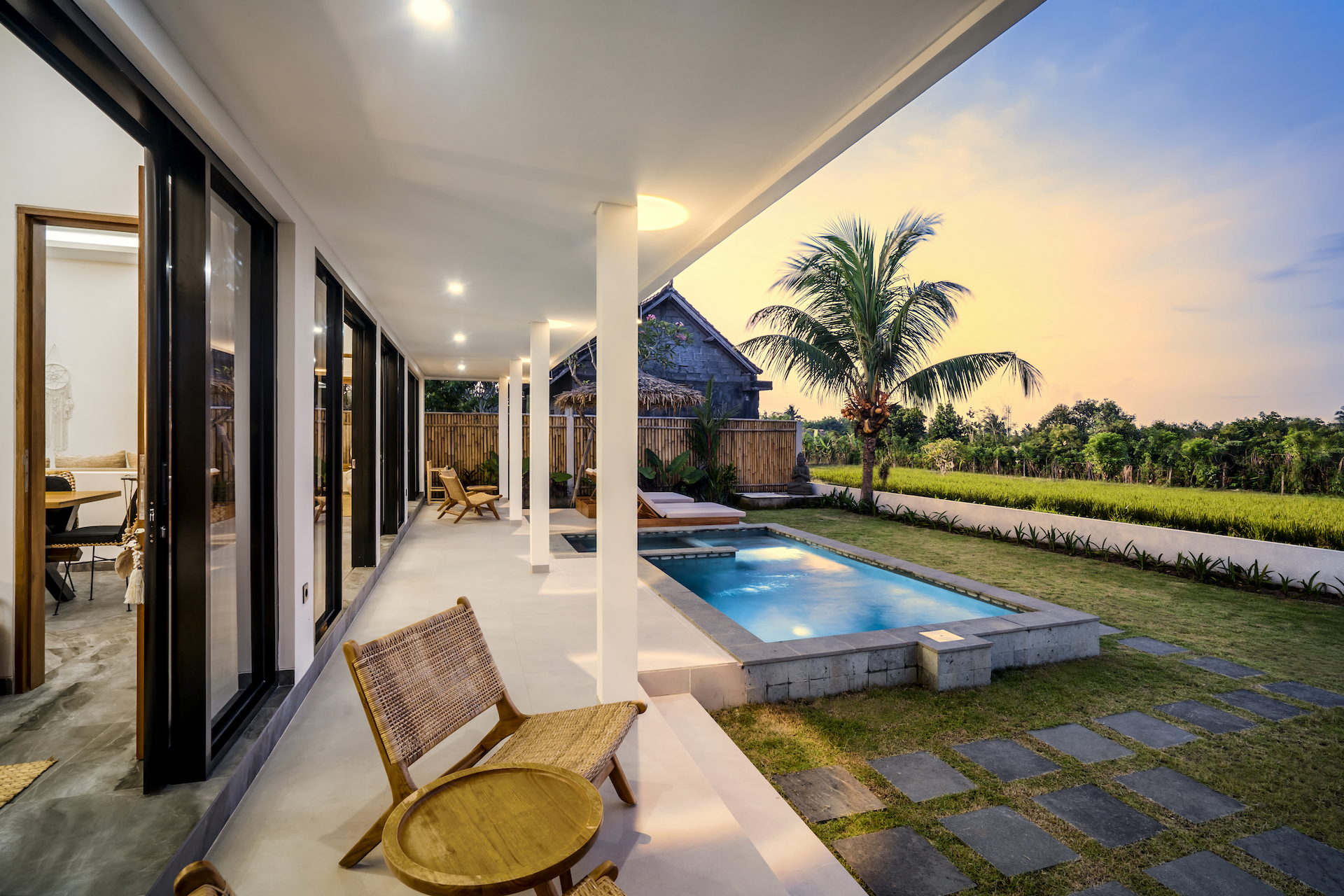 Romantic 2BR Dream Villa w/ Ricefields View