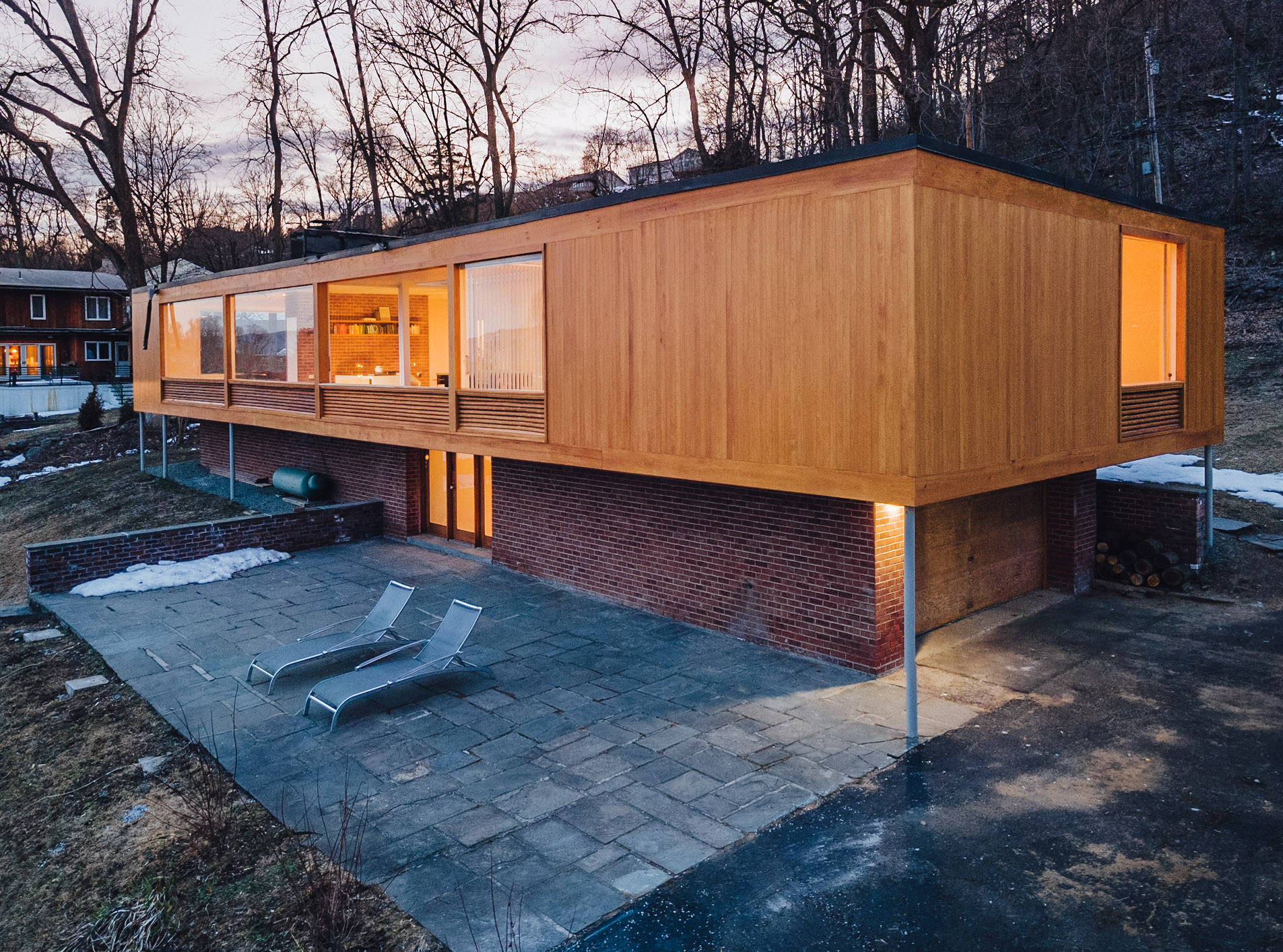 The Philip Johnson Wolfhouse