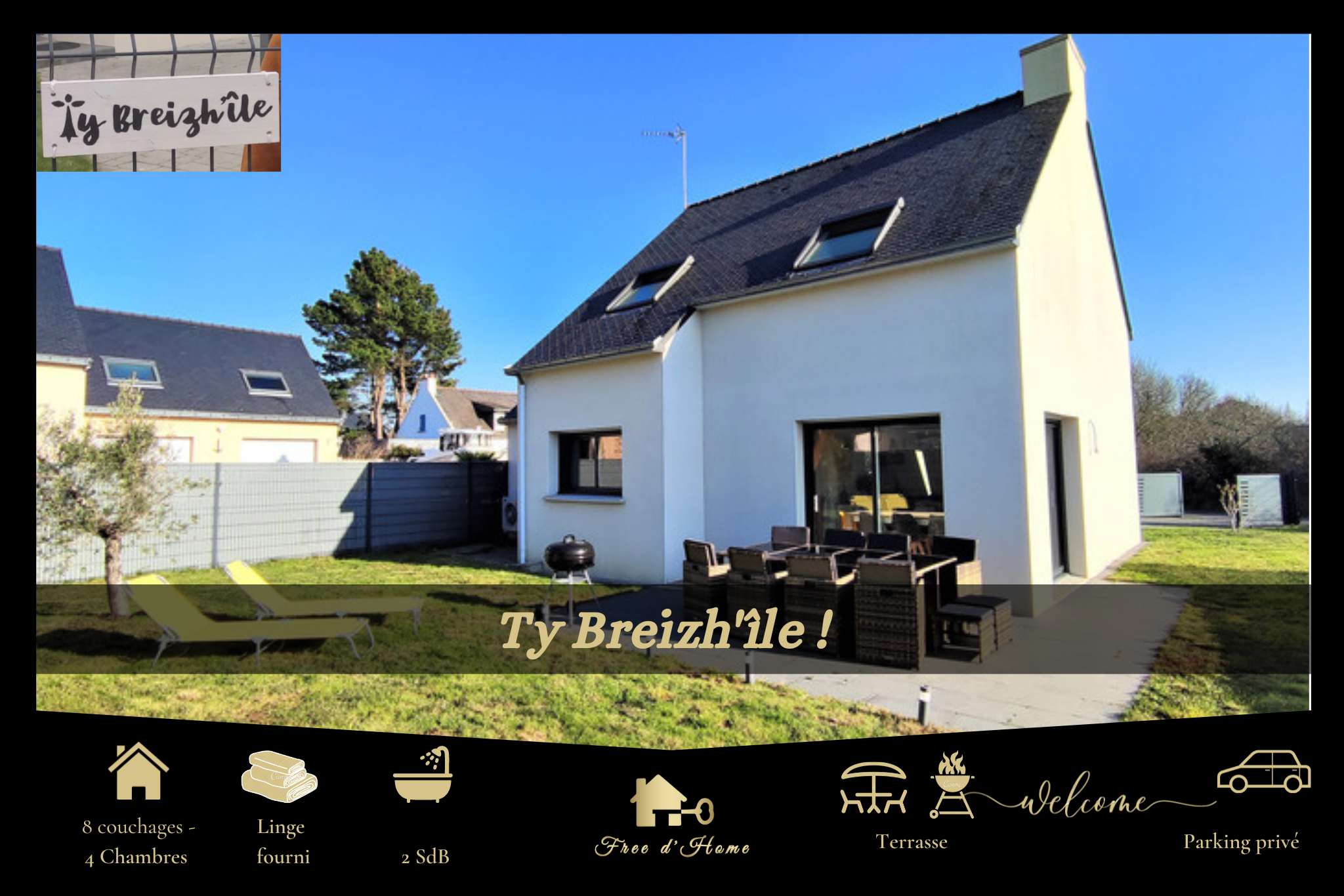 Ty Breizh 'île Villa