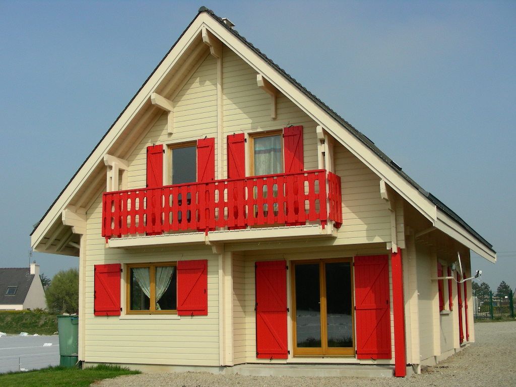 Chalet Bois Familial 150m Mer-PROMO Oct