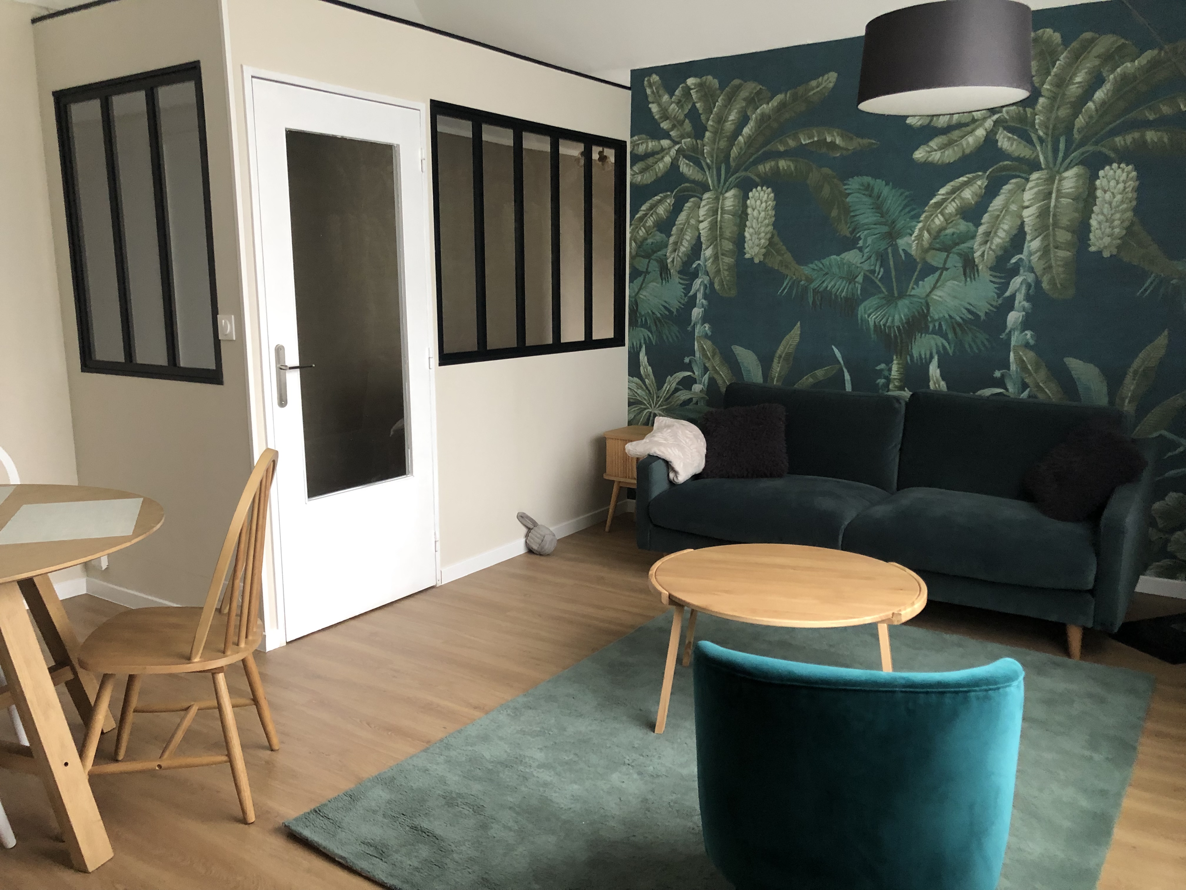 Apt 2 chbres +office + parking Villeneuve d 'ascq