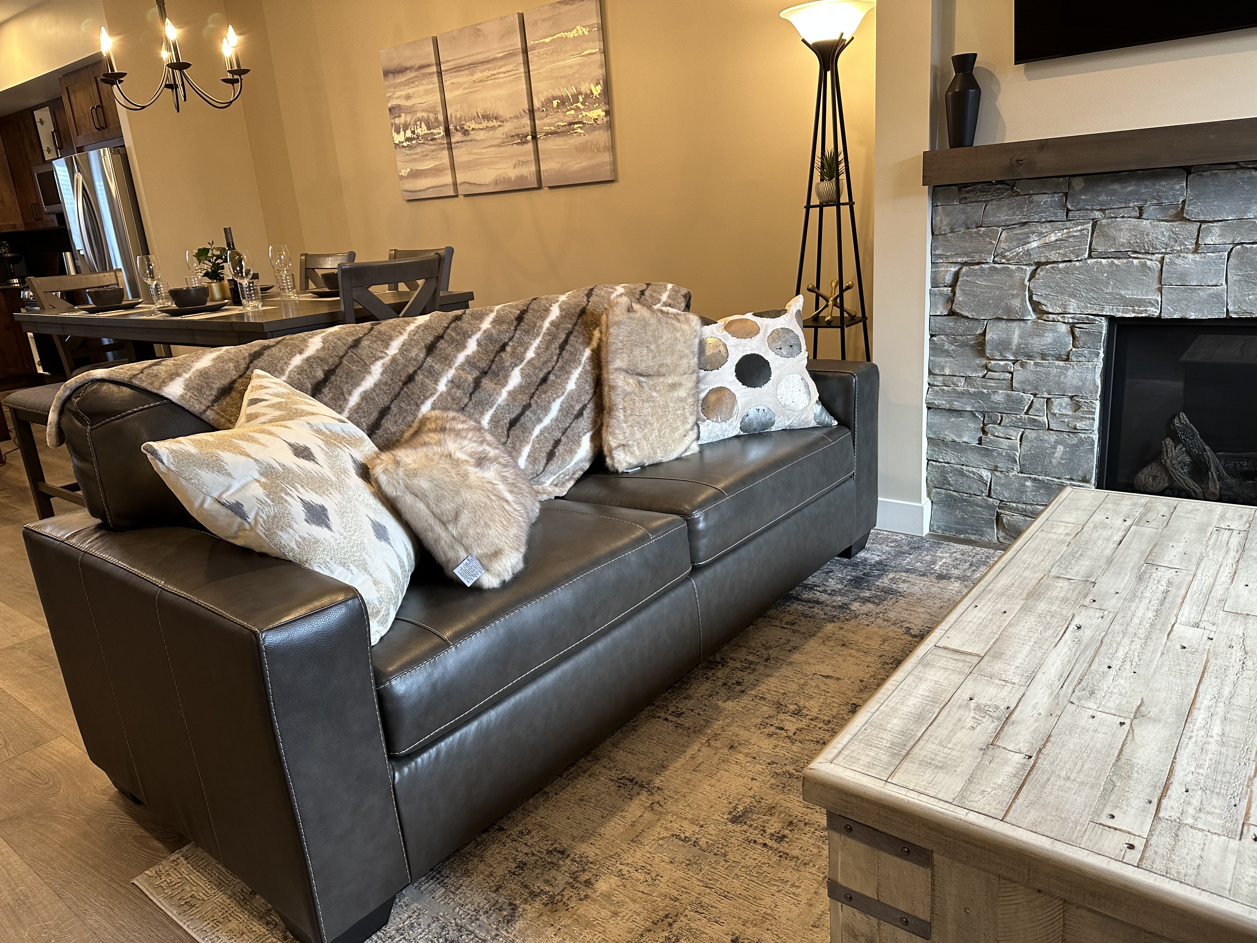 Luxurious ski retreat