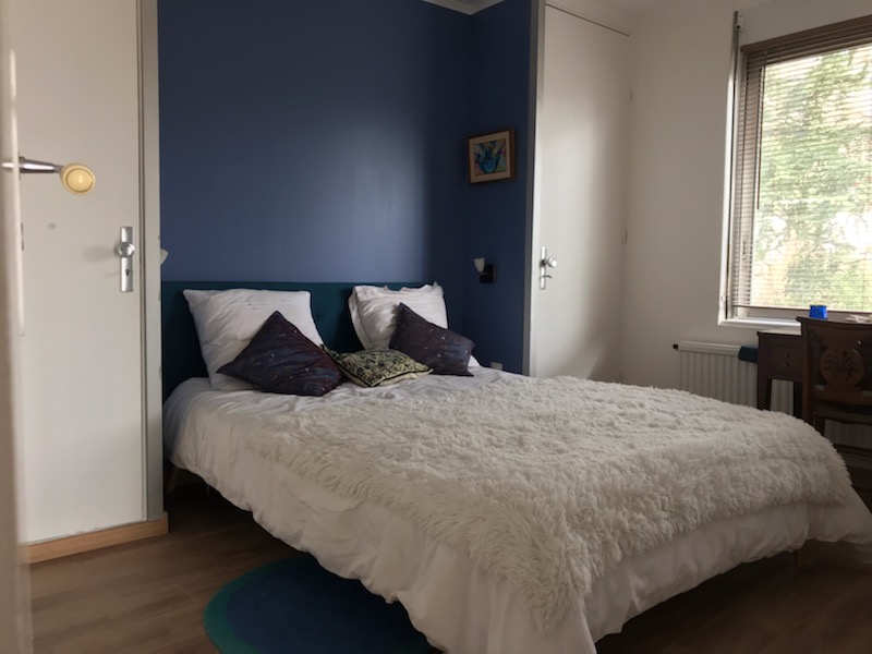 Bedroom with private bathroom