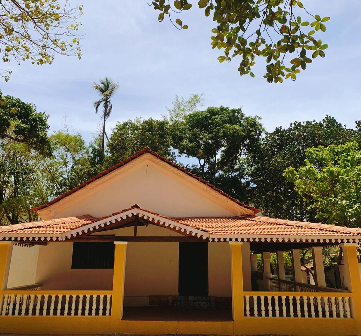 2 BHK Portuguese Villa (Rustic Meets Modern)