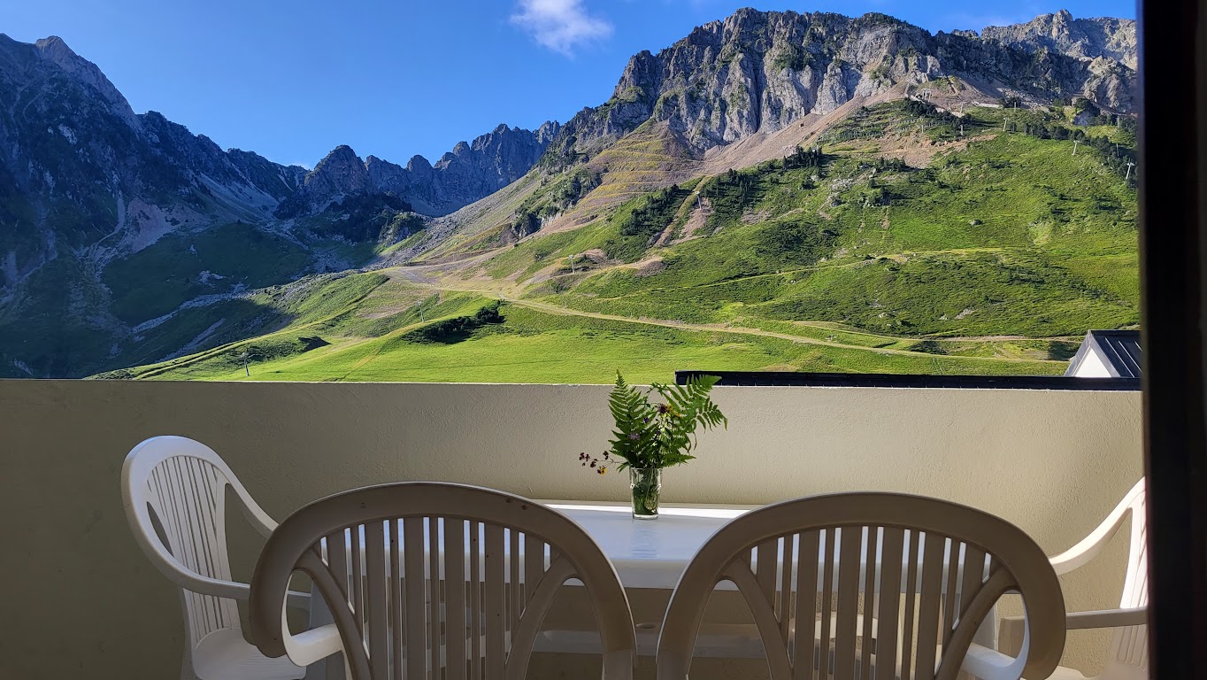 4 person apartment with heated pool