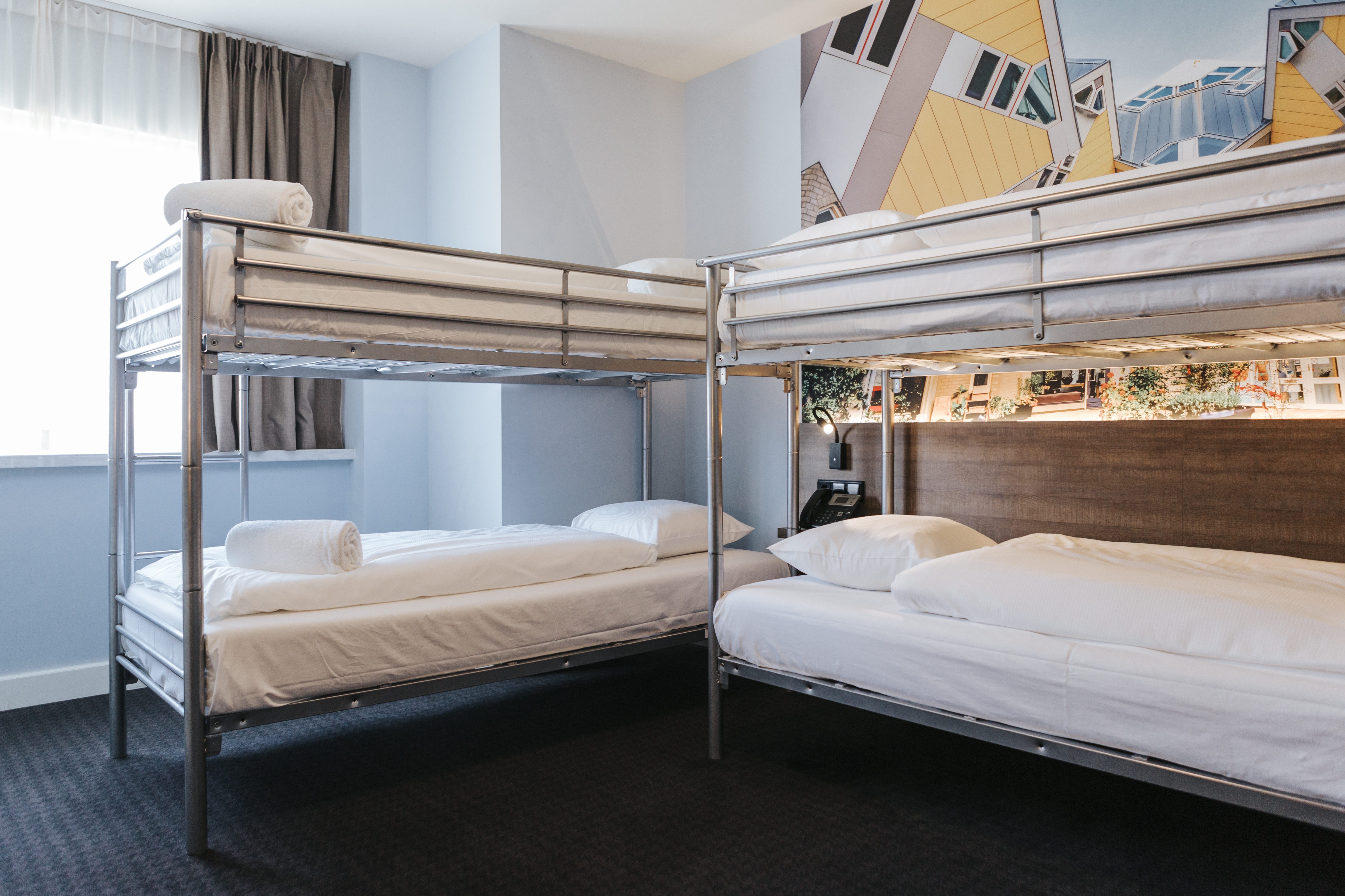 Budget 8-Person Room — Rotterdam stay