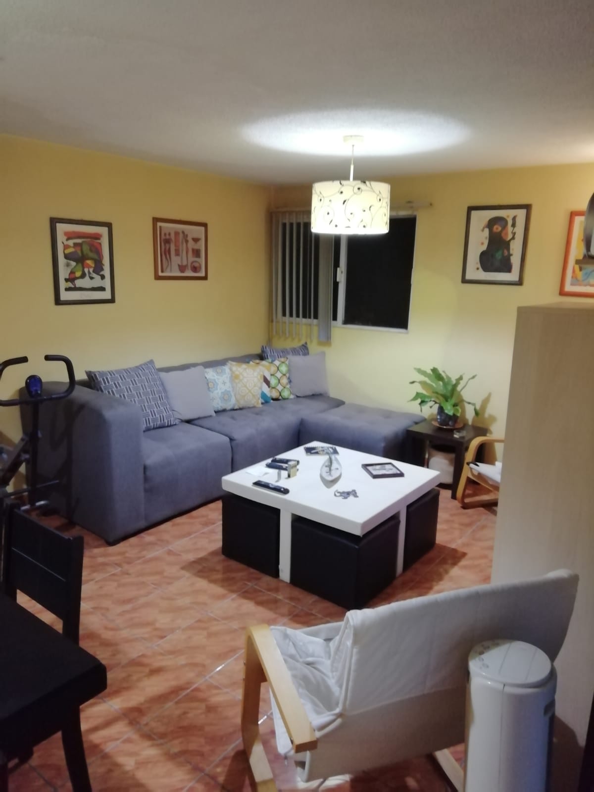 Apartment with Internet & 2 cable TV's in Coyoacán, Mexico City
