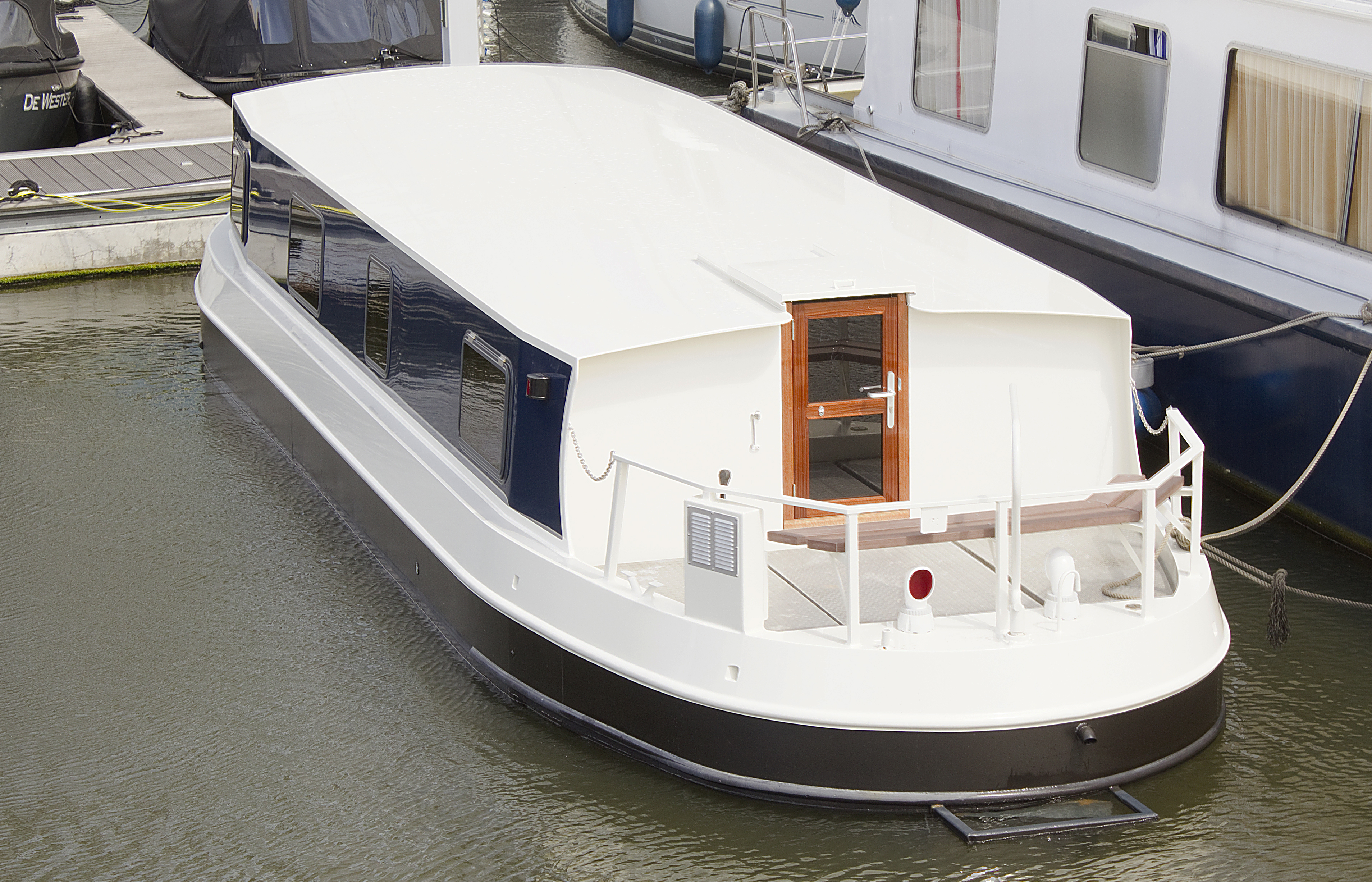 Comfort houseboat 'Greuns' city center — Amsterdam stay