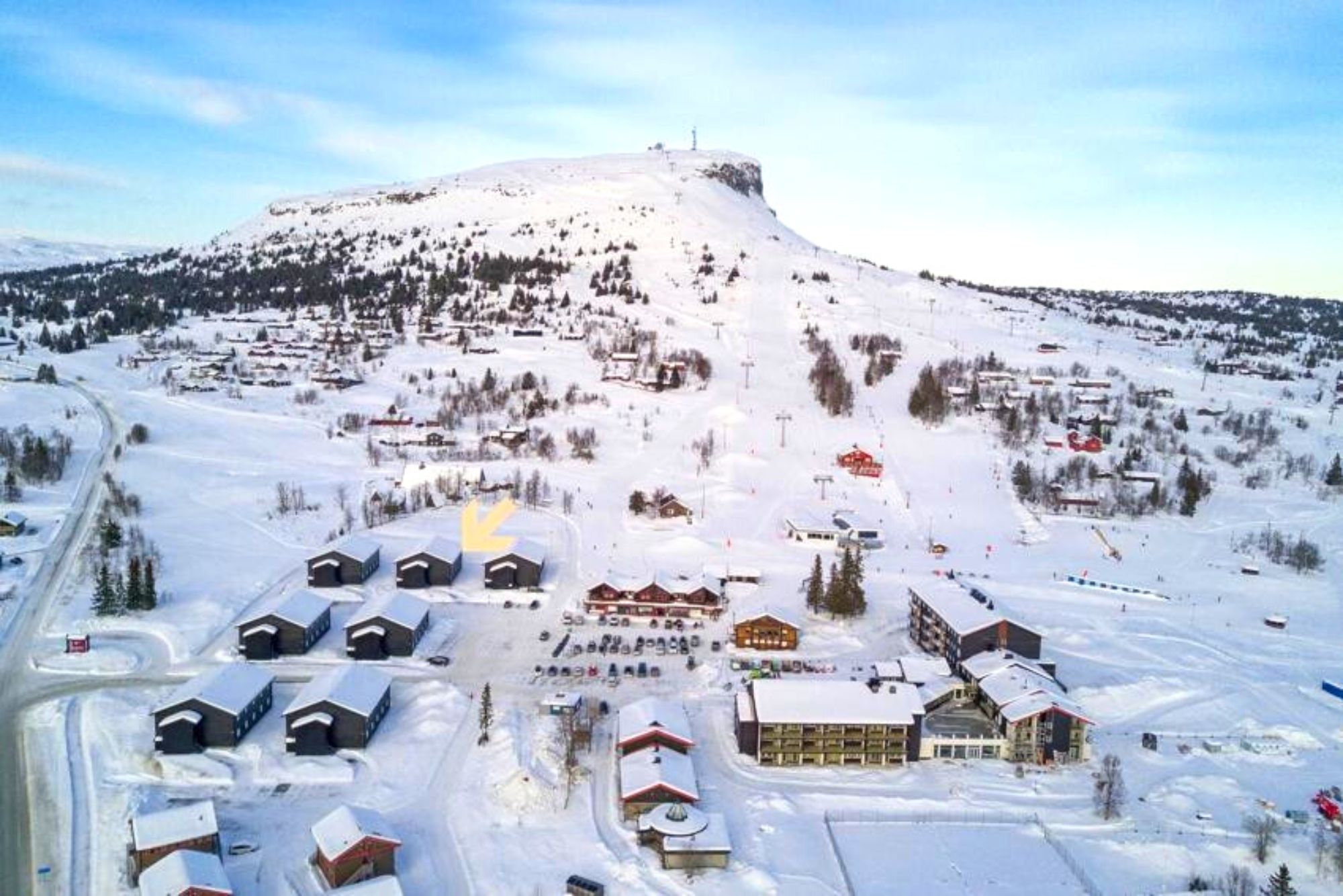 Ski in/out for alpine and cross country skiing at Skeikampen