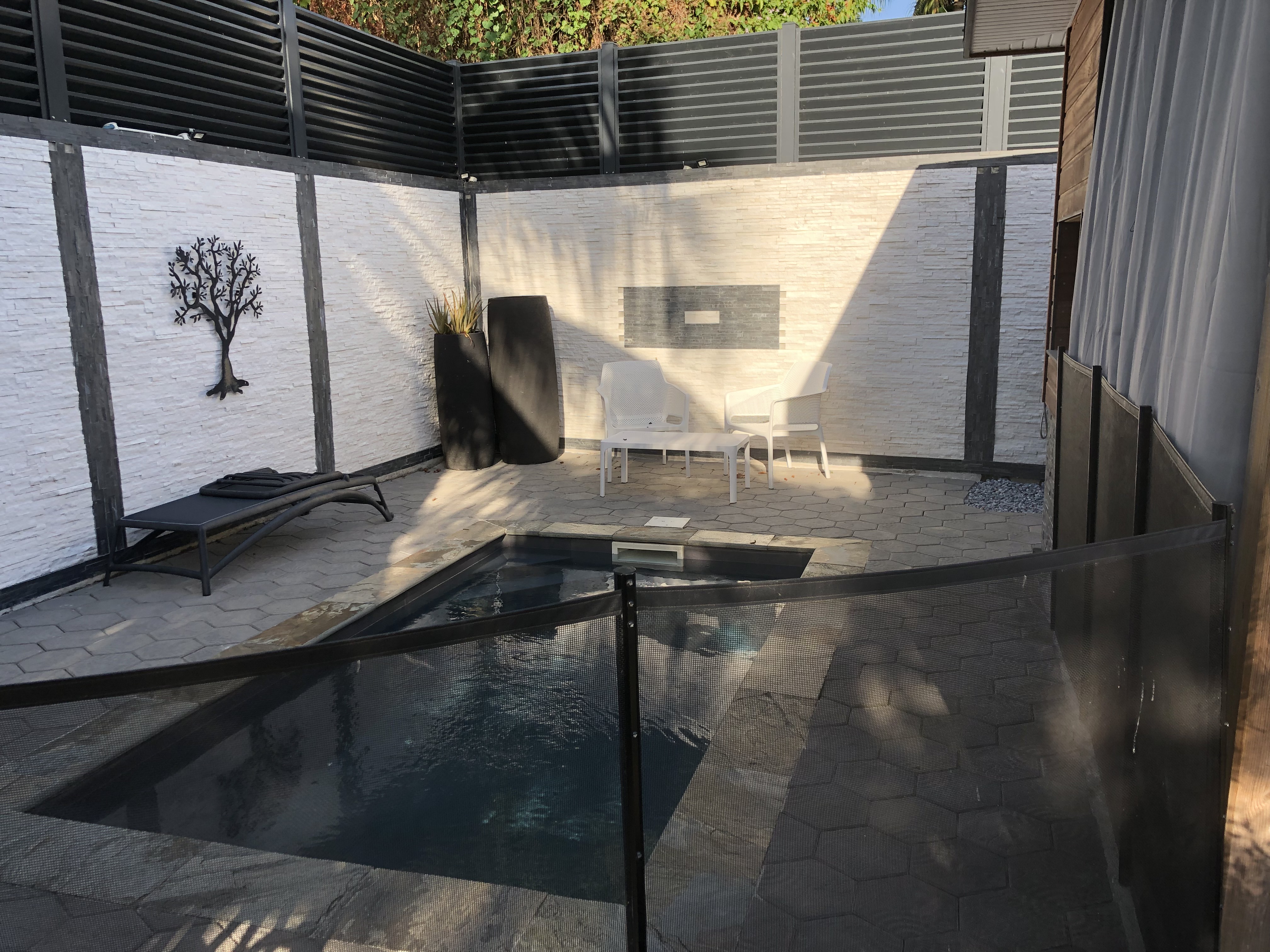 Bungalow-studio piscine
