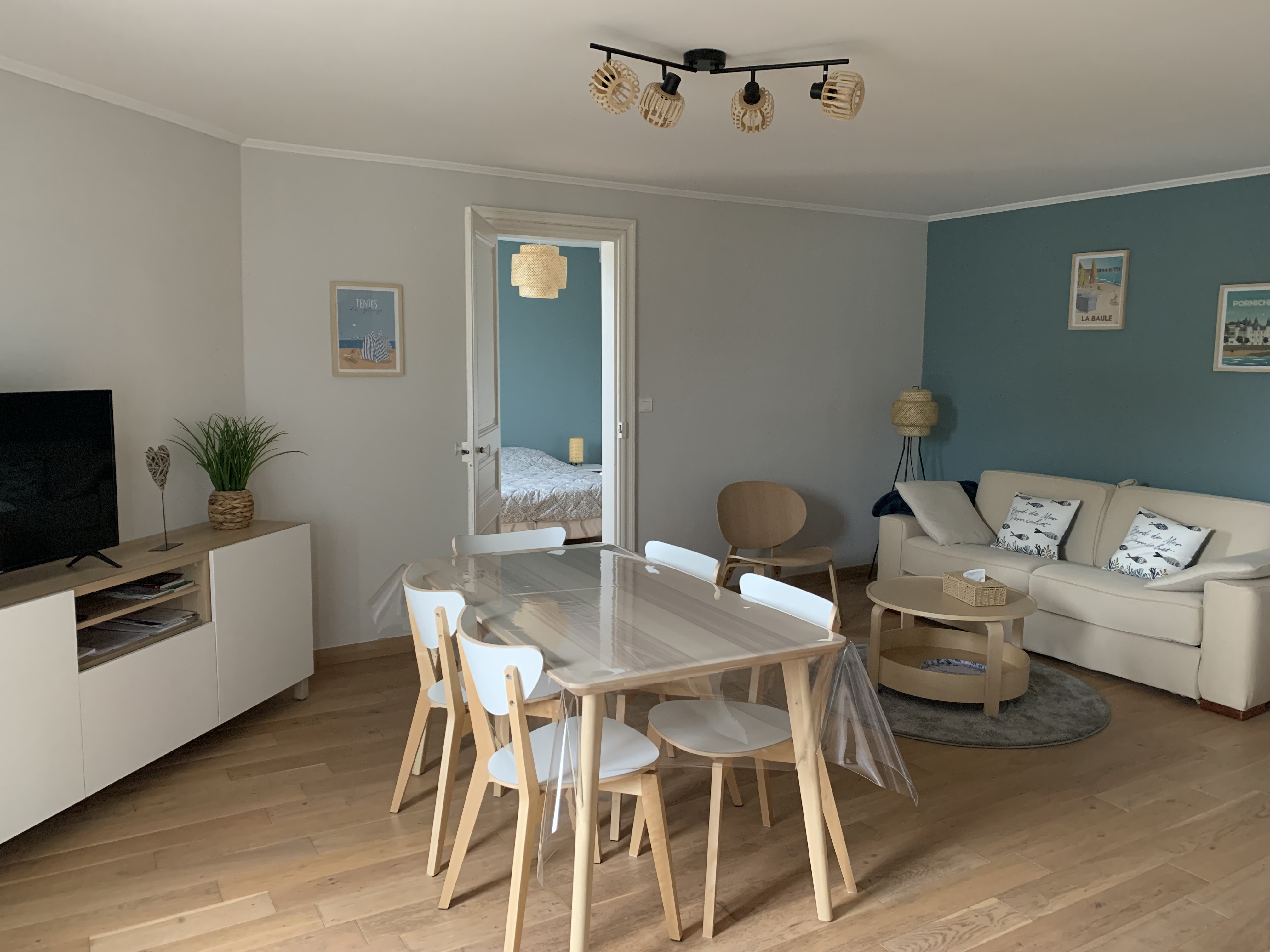 Charming T2 with direct access to the beach