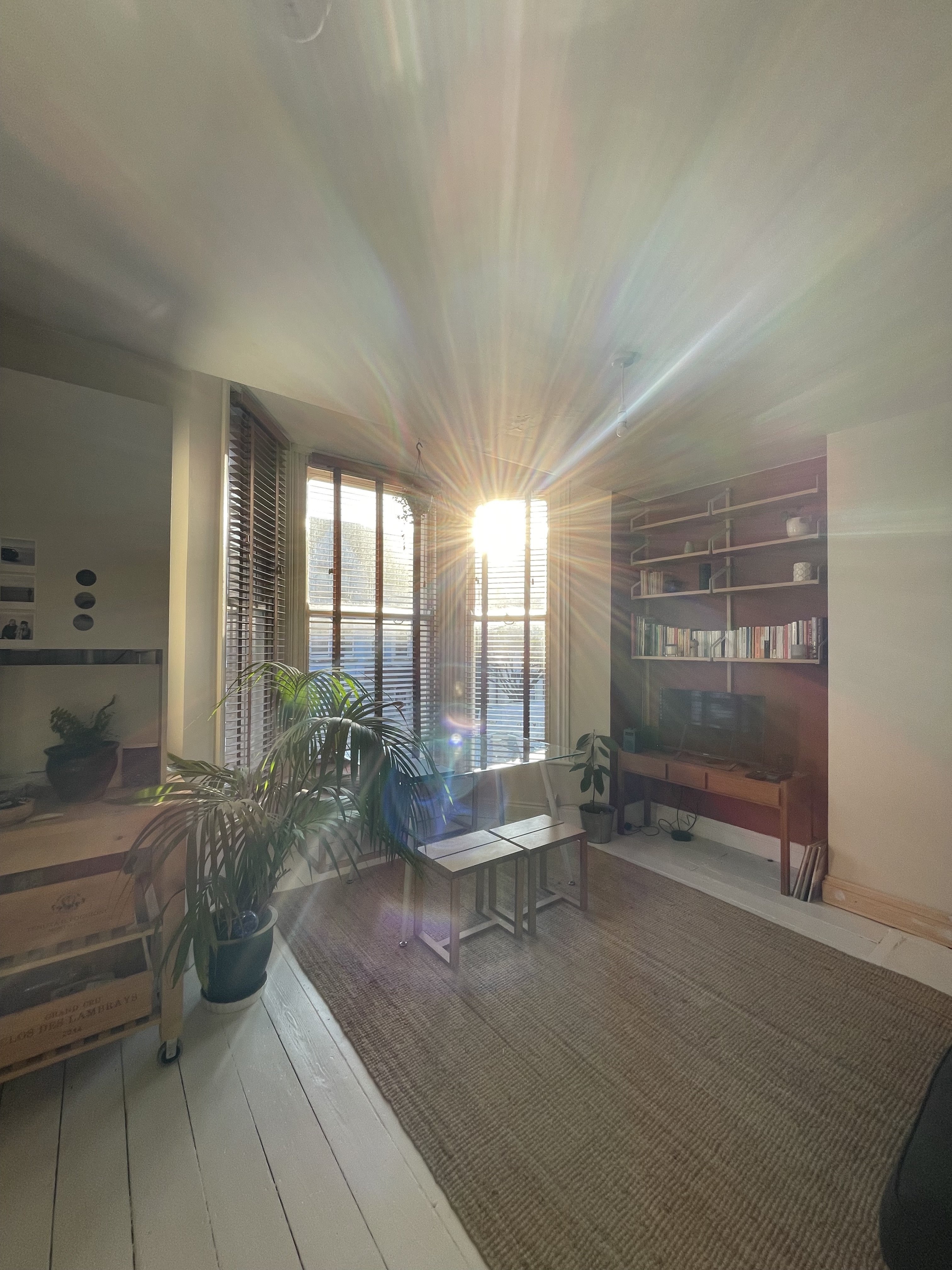 Cosy seaside flat for two