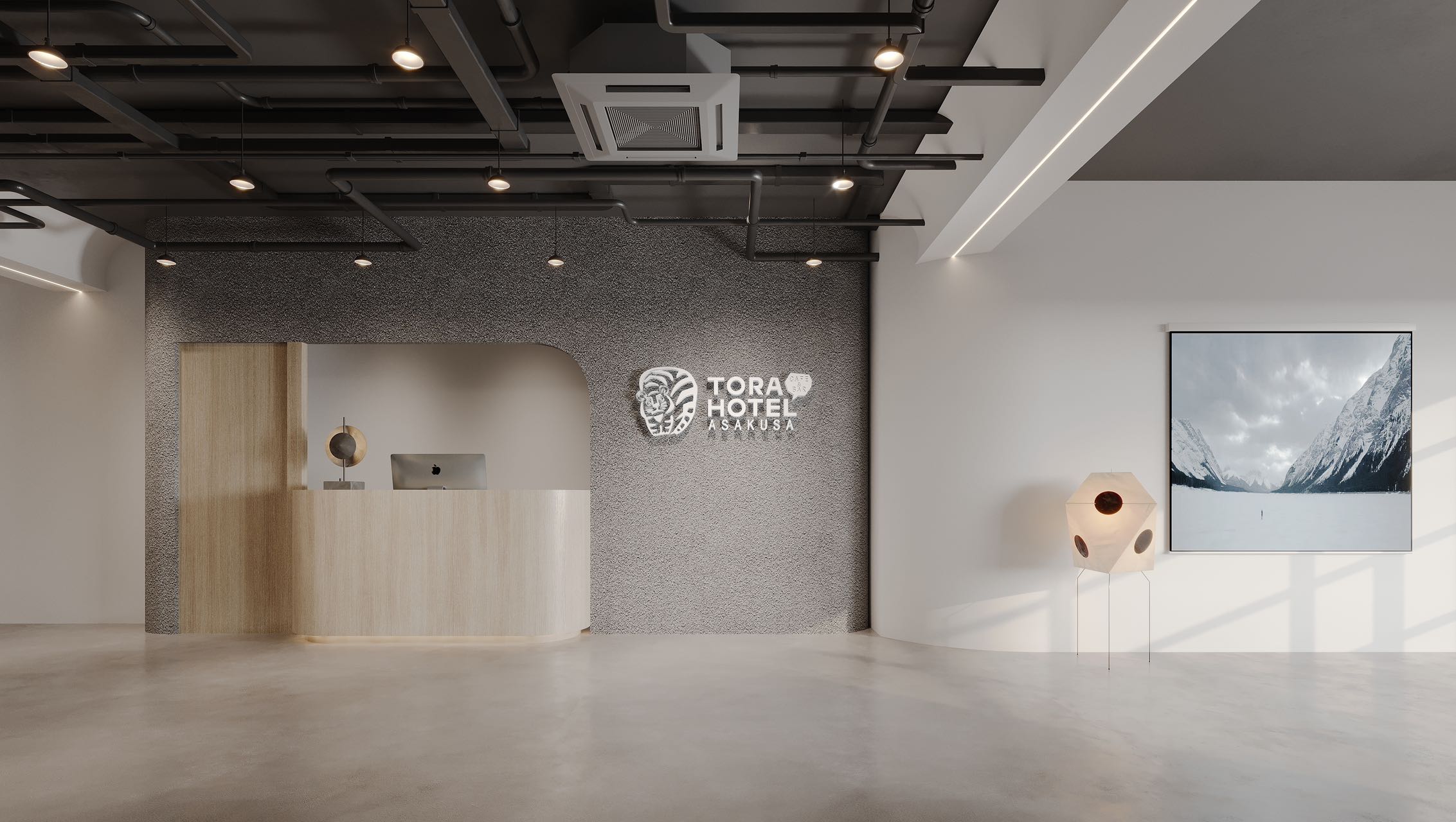 ドミトリー 男女共用 共用バスルーム Mixed dormitory