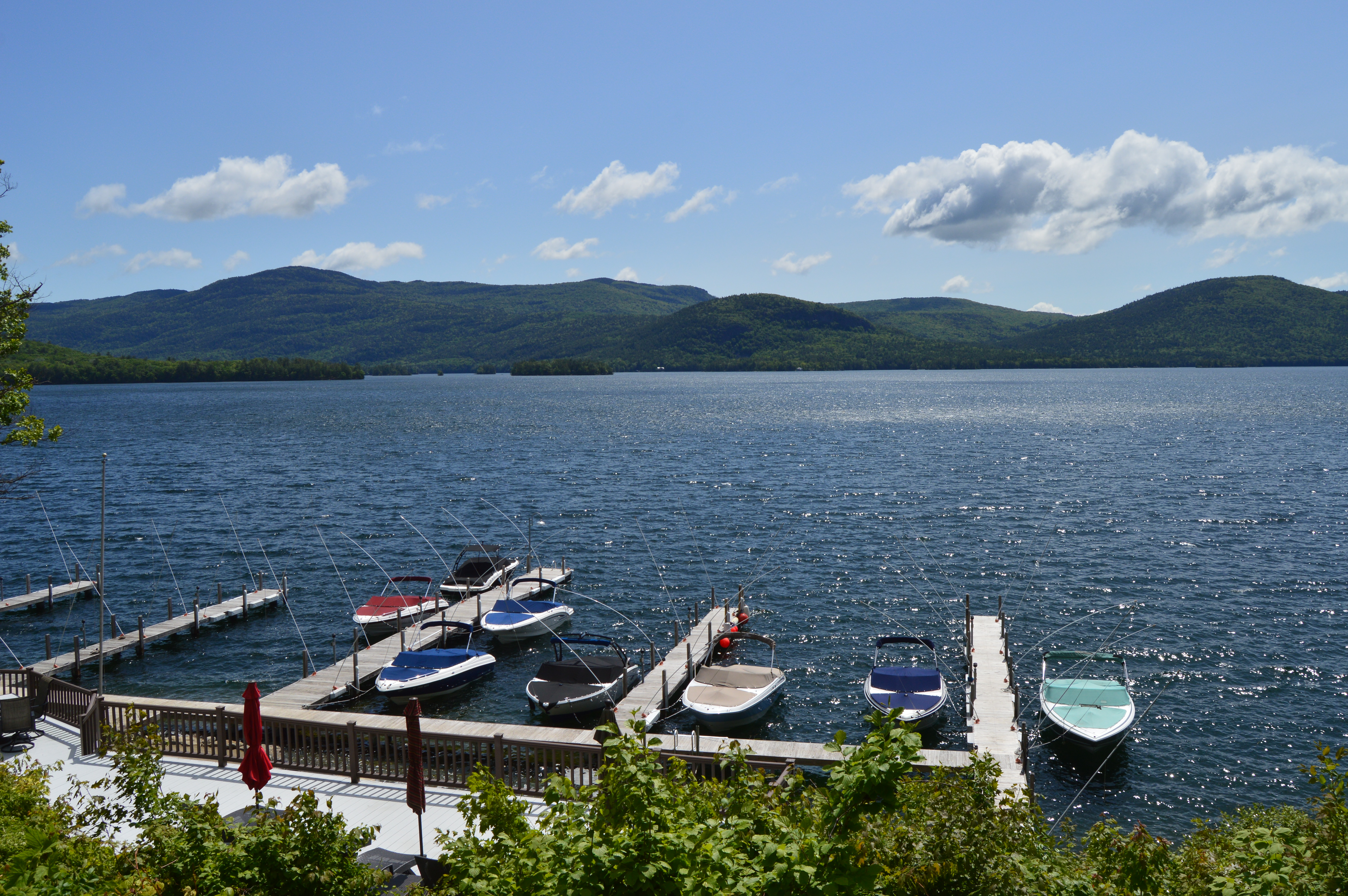 Lake George Adirondack Townhouse with Lake Access