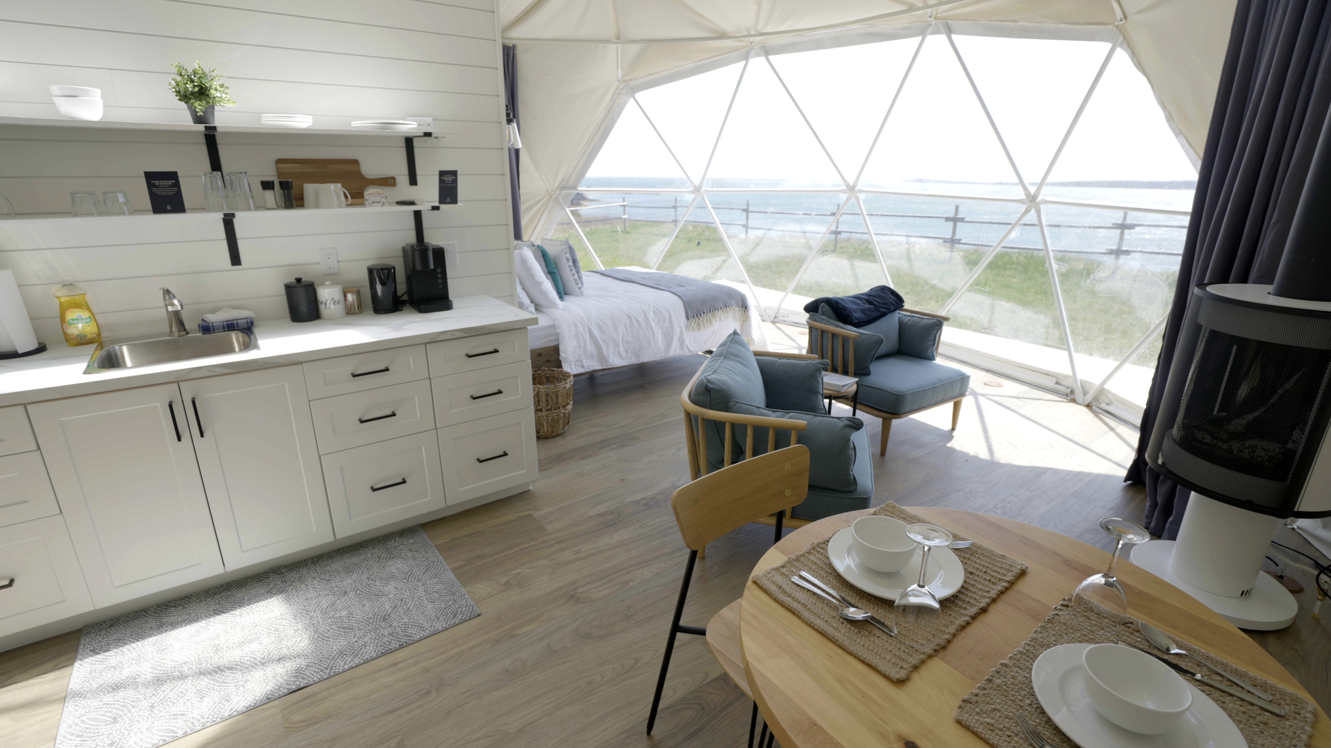 Glamping Domes near Lunenburg: DriftWood (#3 of 4)