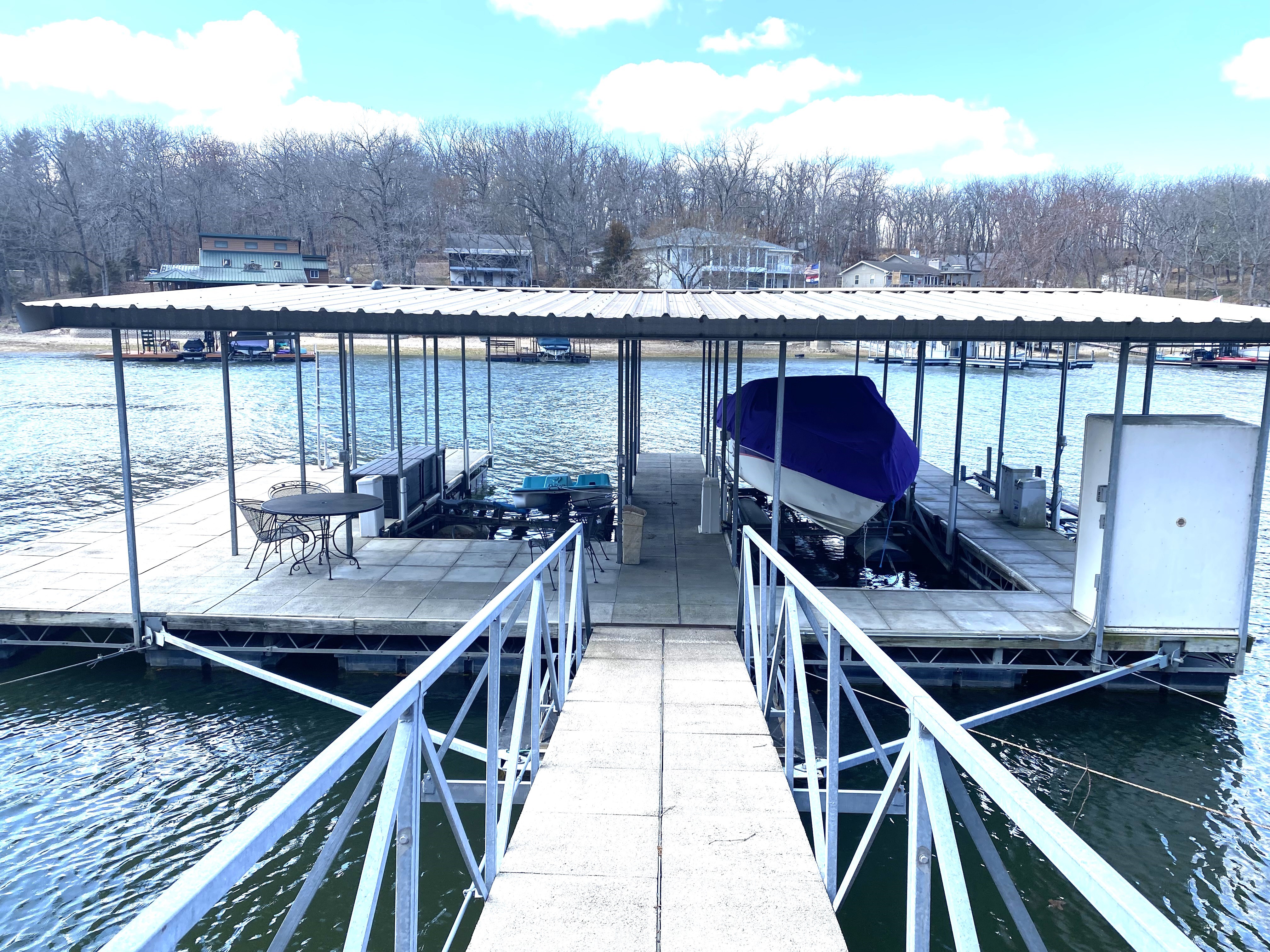 Lakefront Home with Private Dock