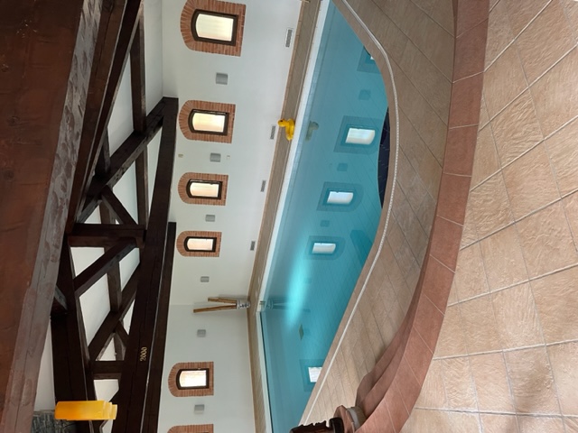 T3 pool indoor sauna jacuzzi garden