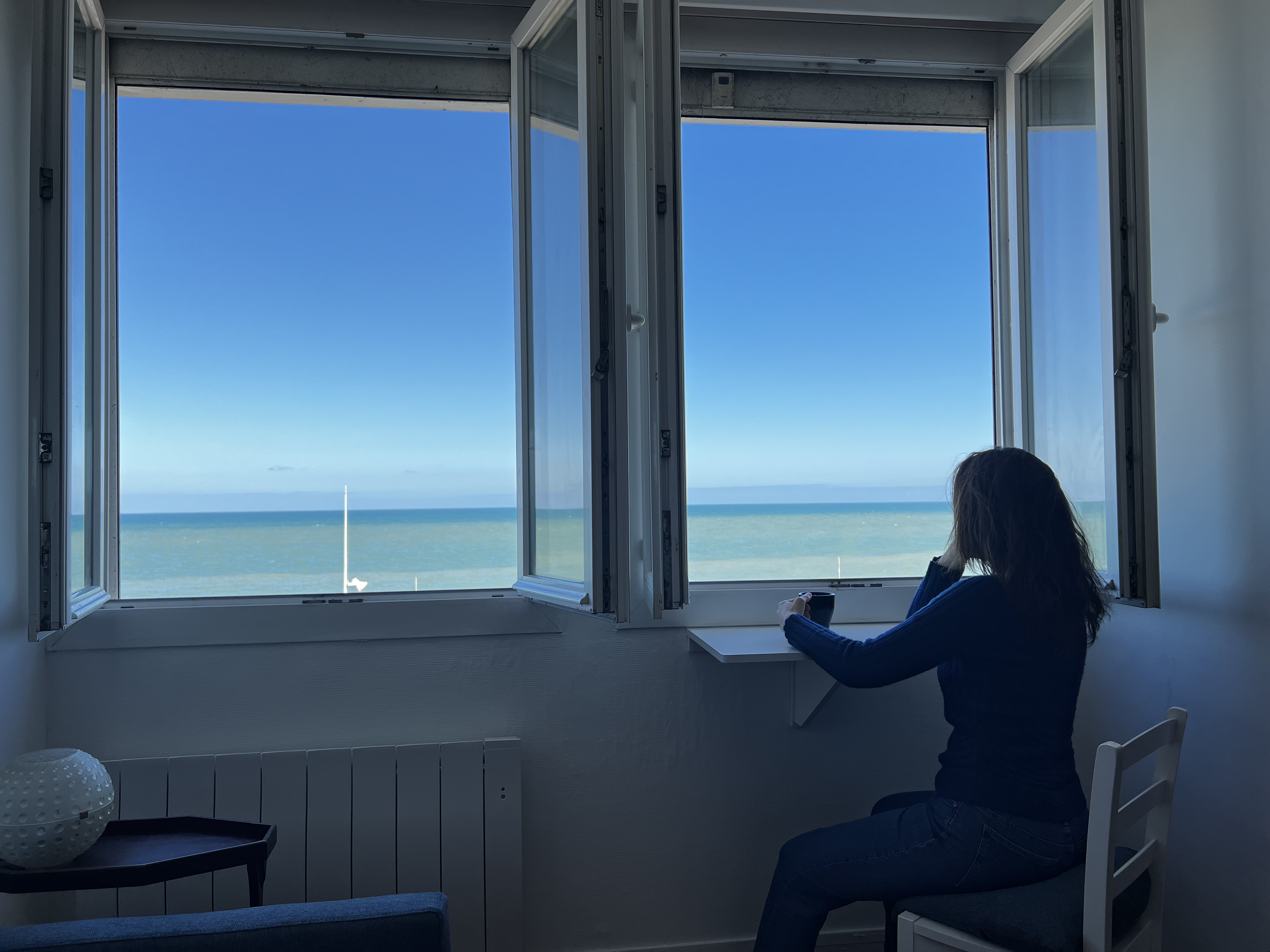 Dream of horizon, apartment with sea view. (4 people)