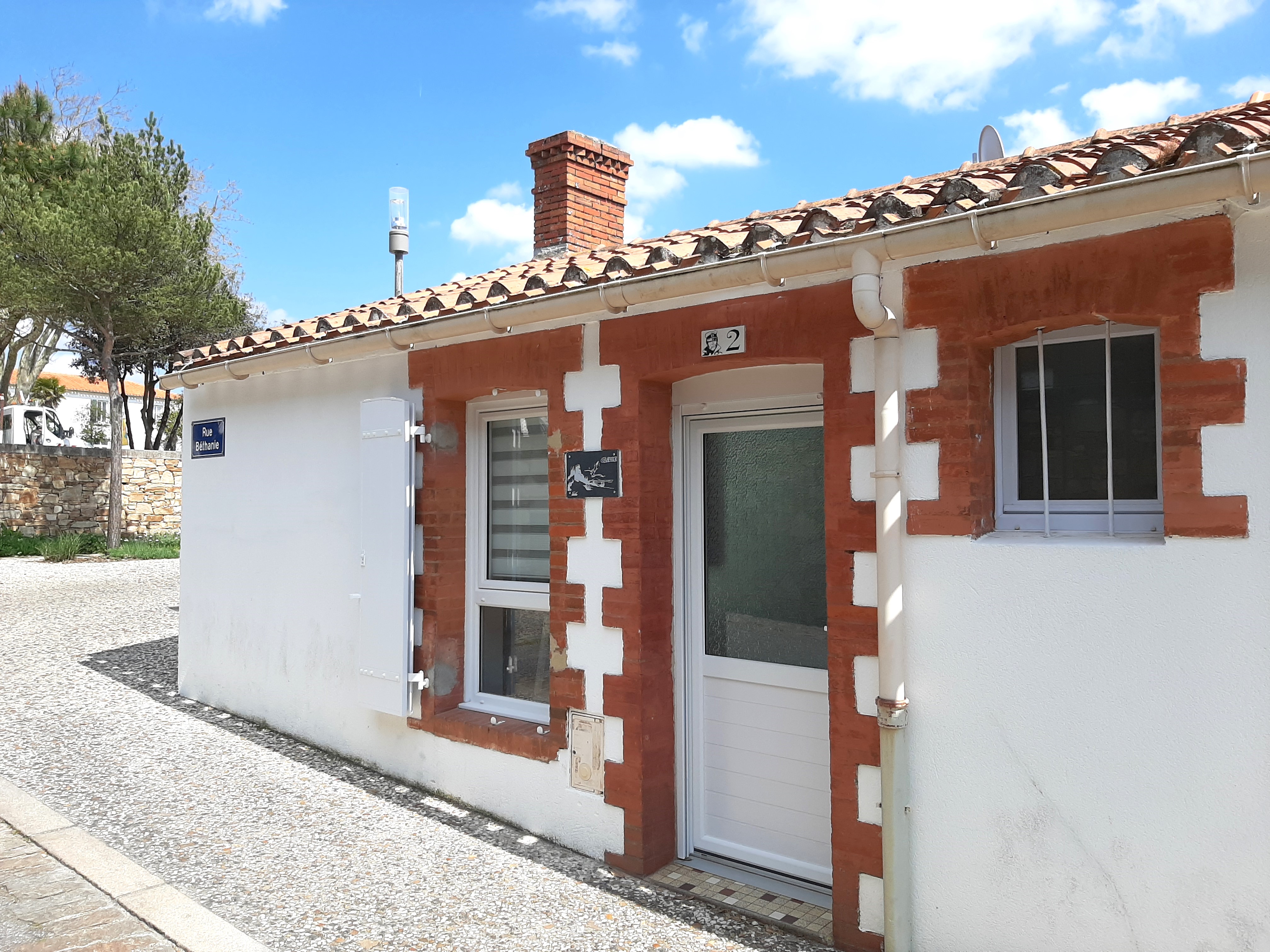 House in the heart of the village