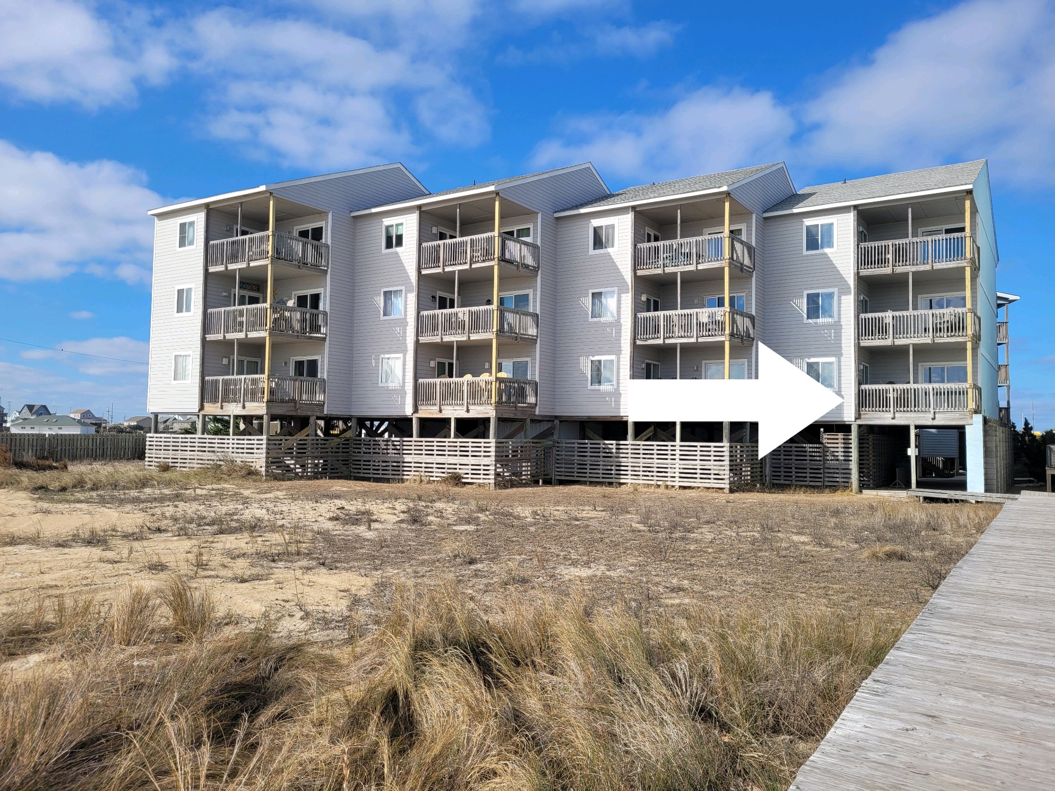 Ocean Front Condo Rodanthe NC Unit 5A