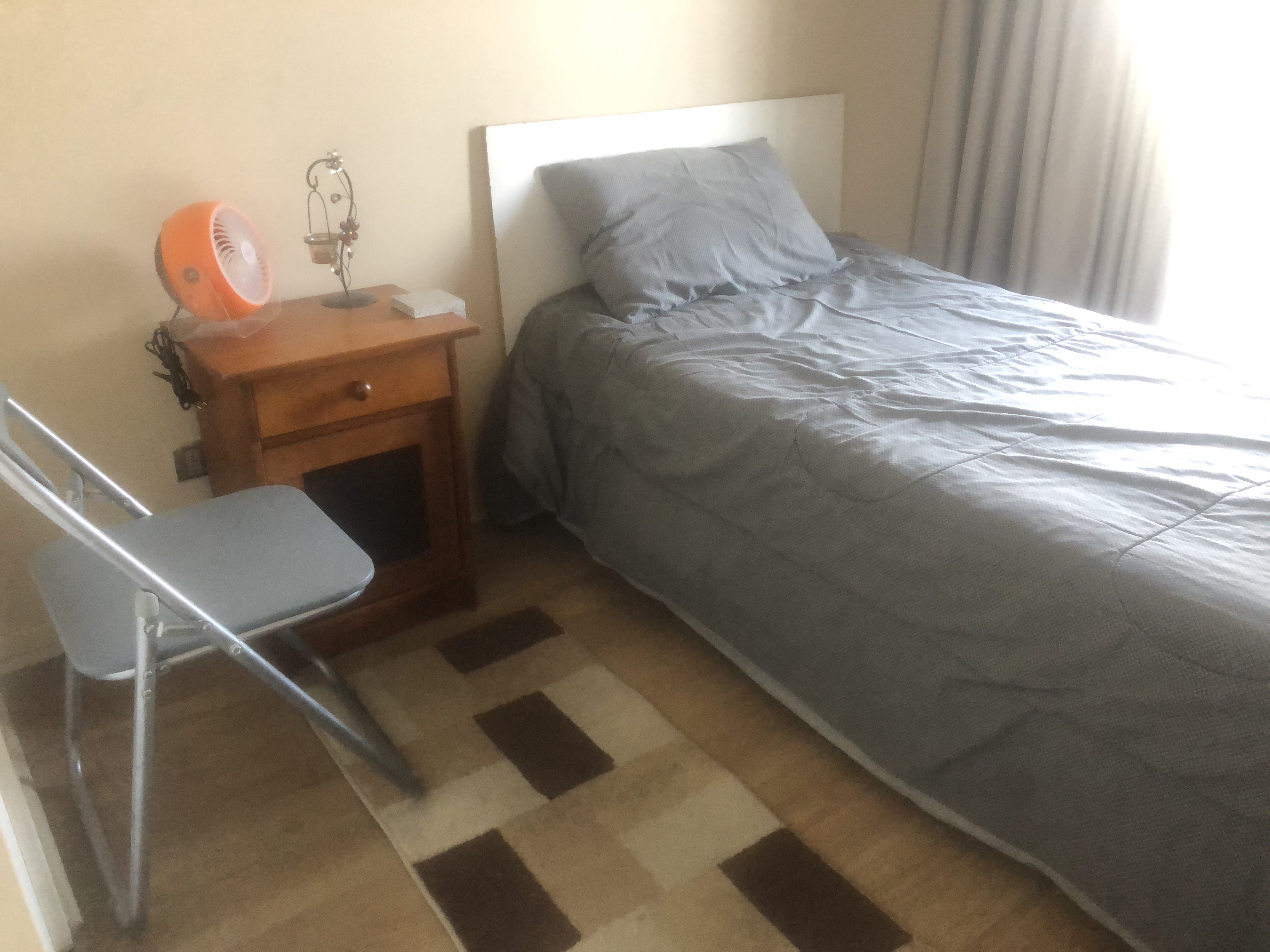 Room with bathroom