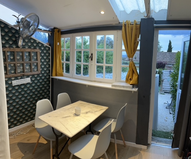 House with veranda and garden
