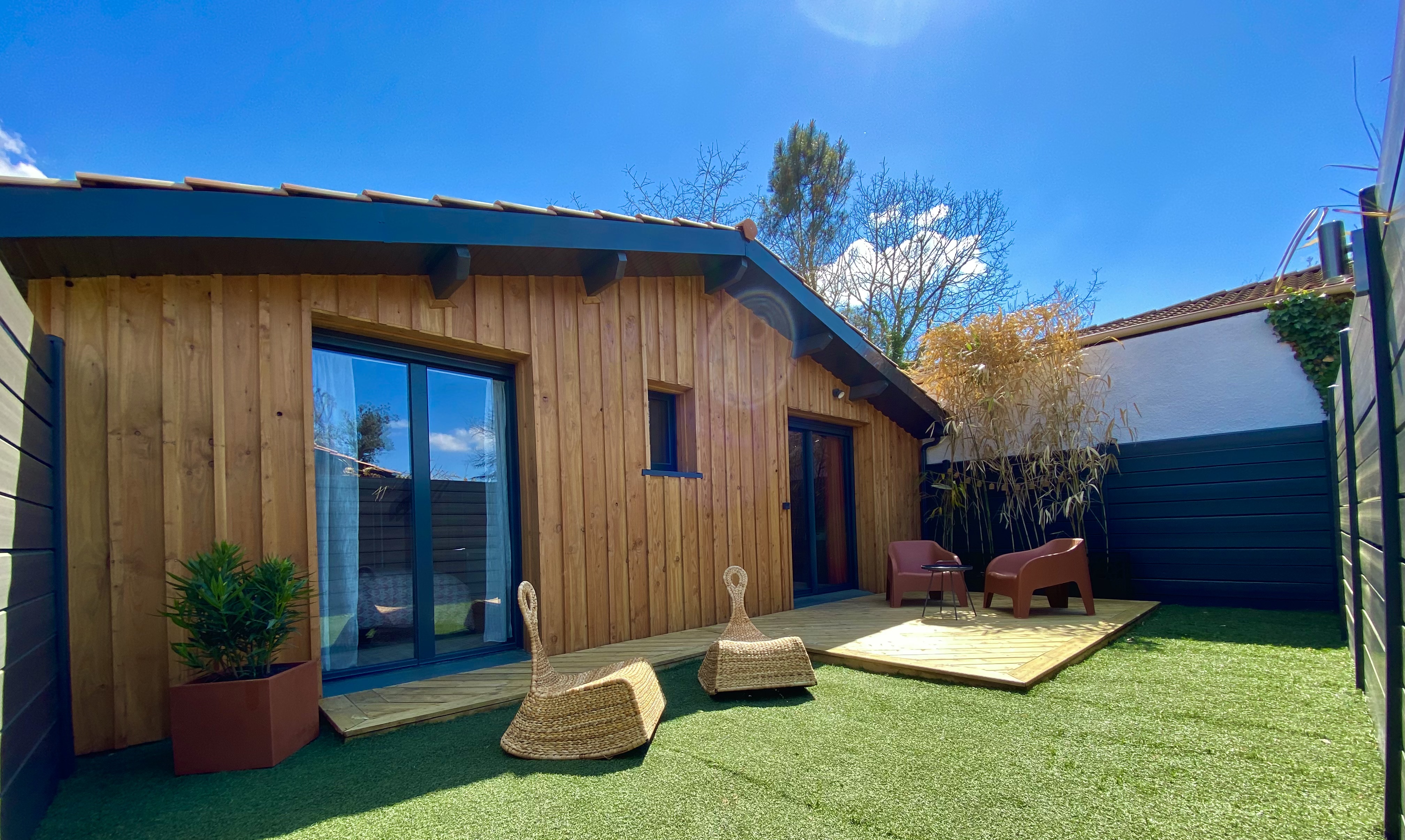 Independent chalet in the heart of the Bassin d 'Arcachon