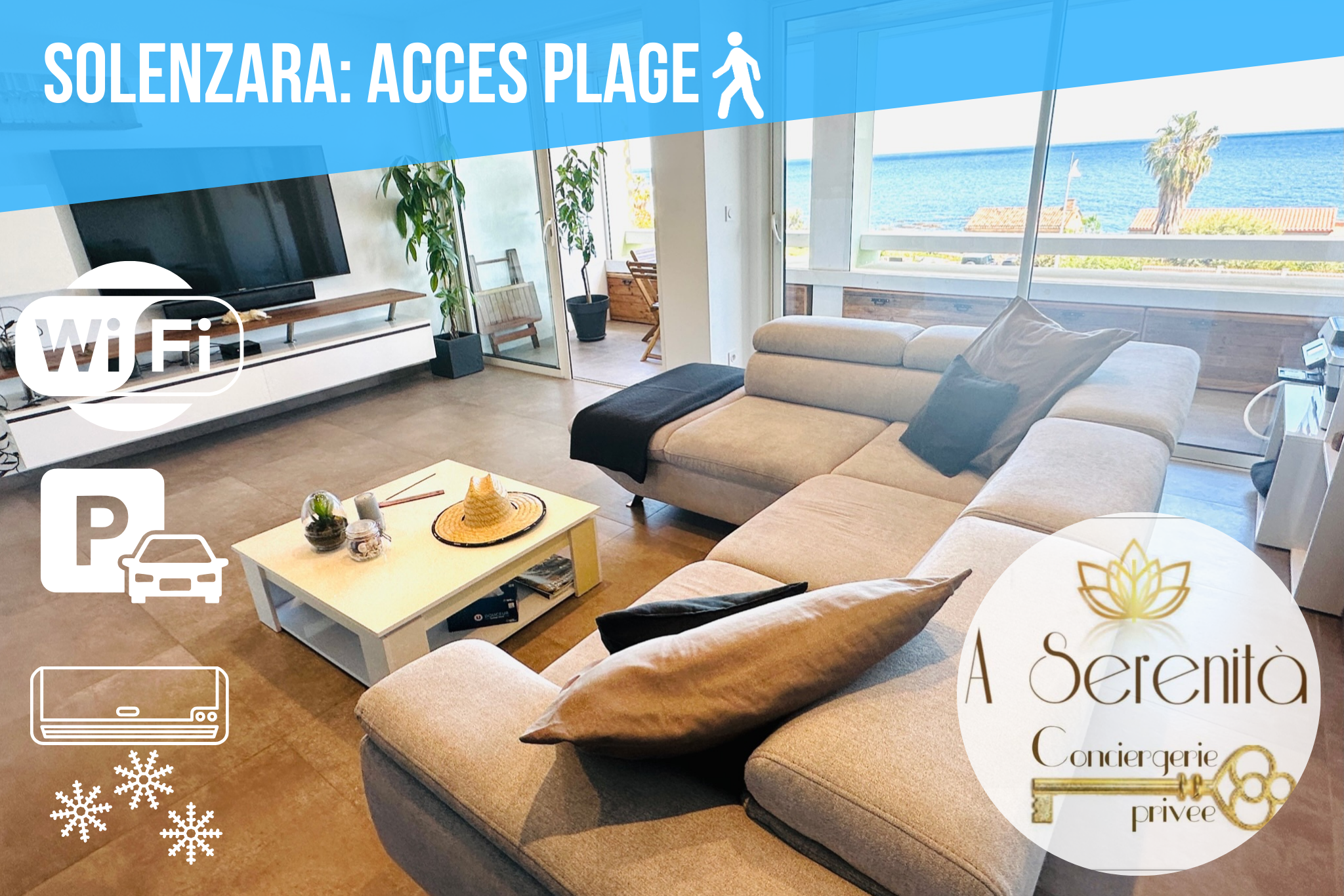 Modern sea view apartment