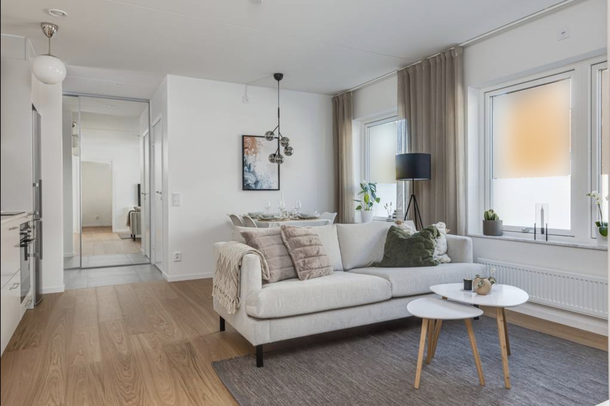 A bright and cozy apartment