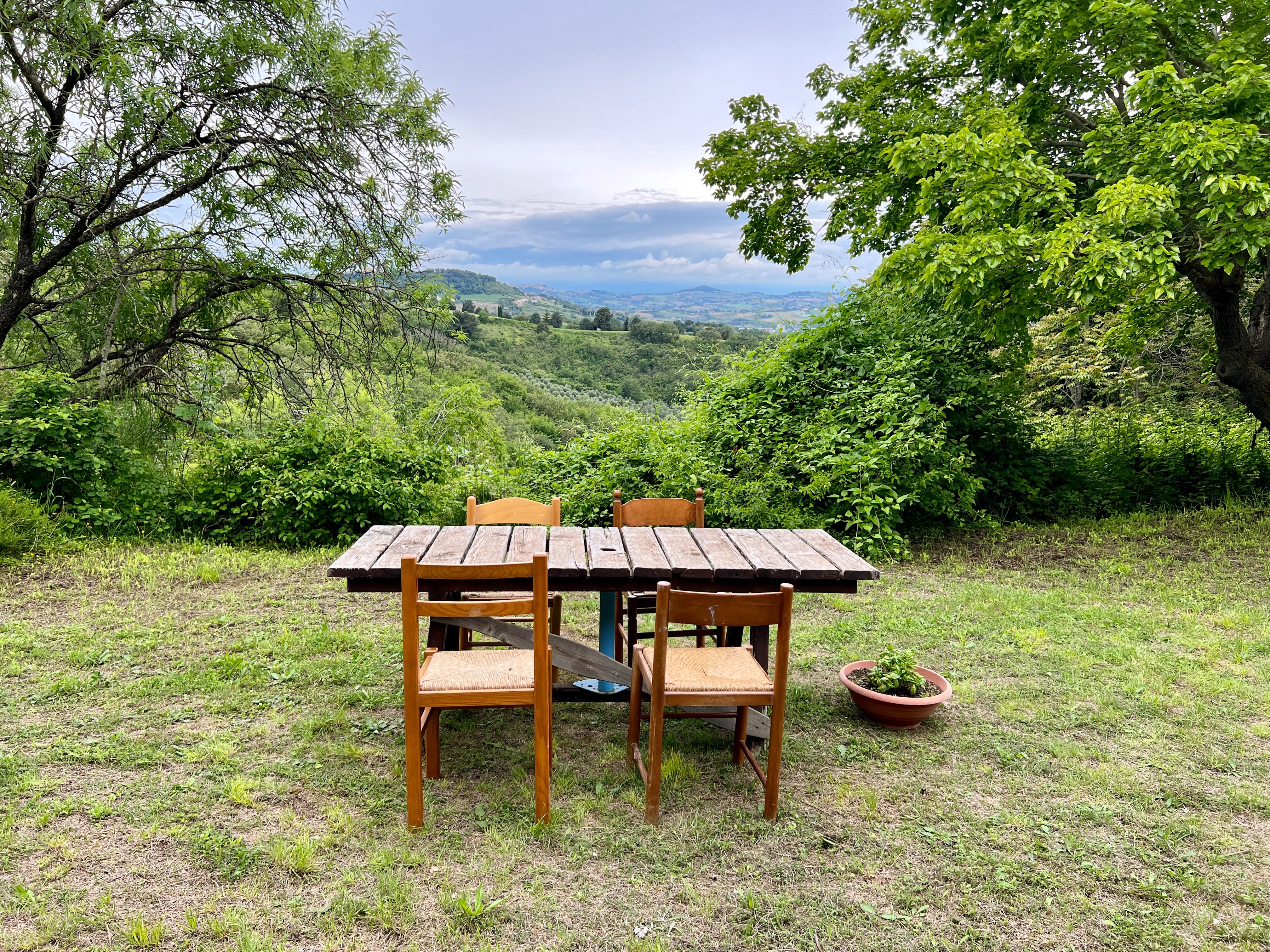 Vanlife Campsite on Conero Park
