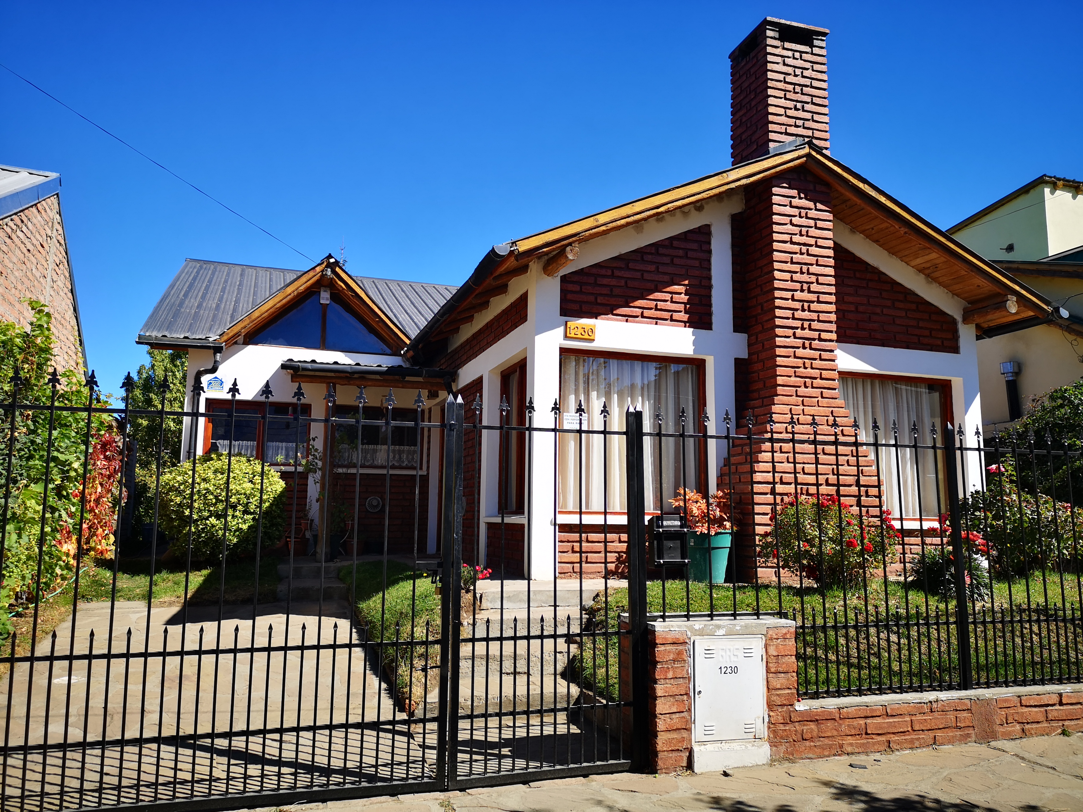 Large house with parking