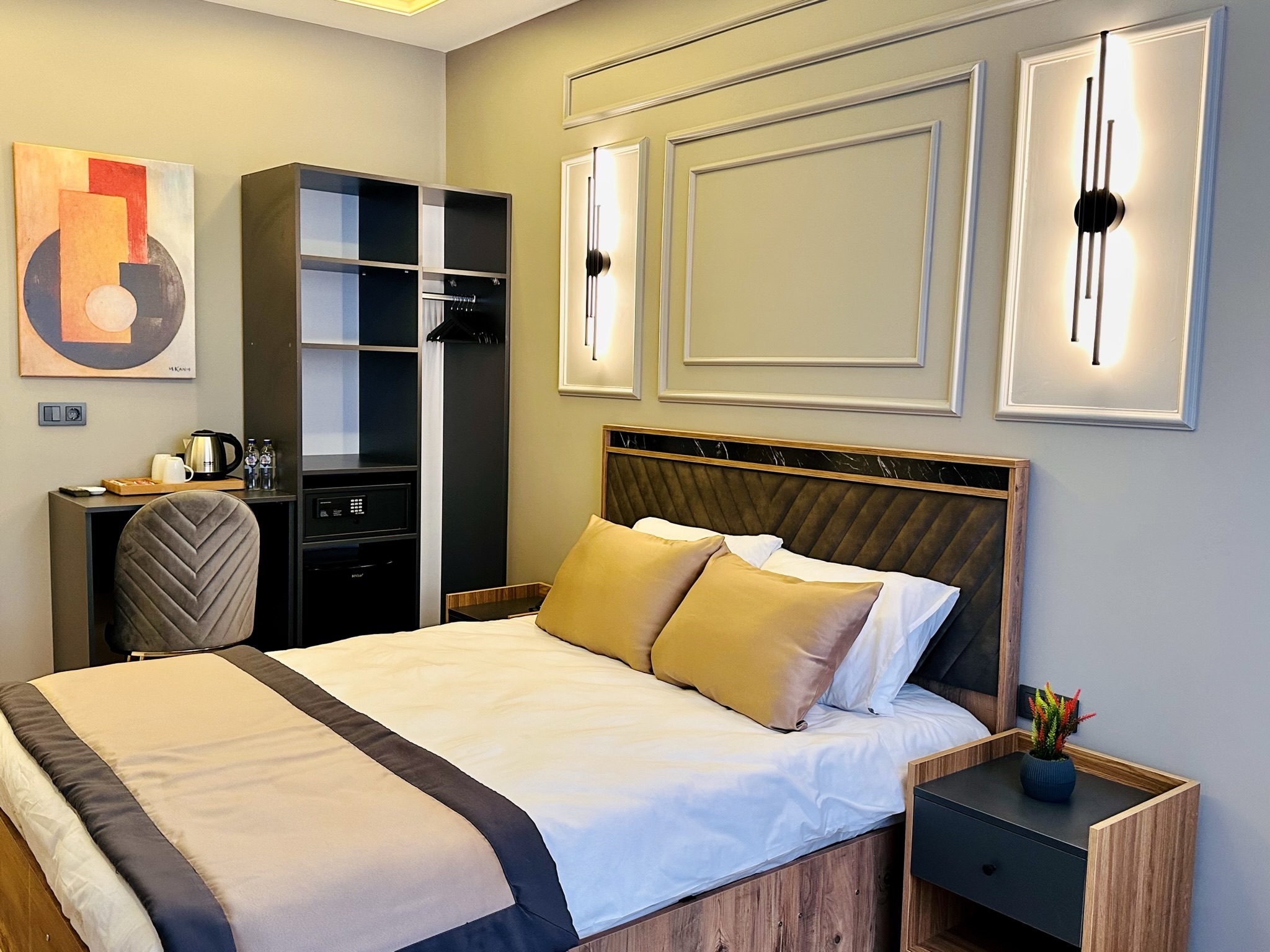 Skymoon Otel'de 2 kişilik Deluxe Oda