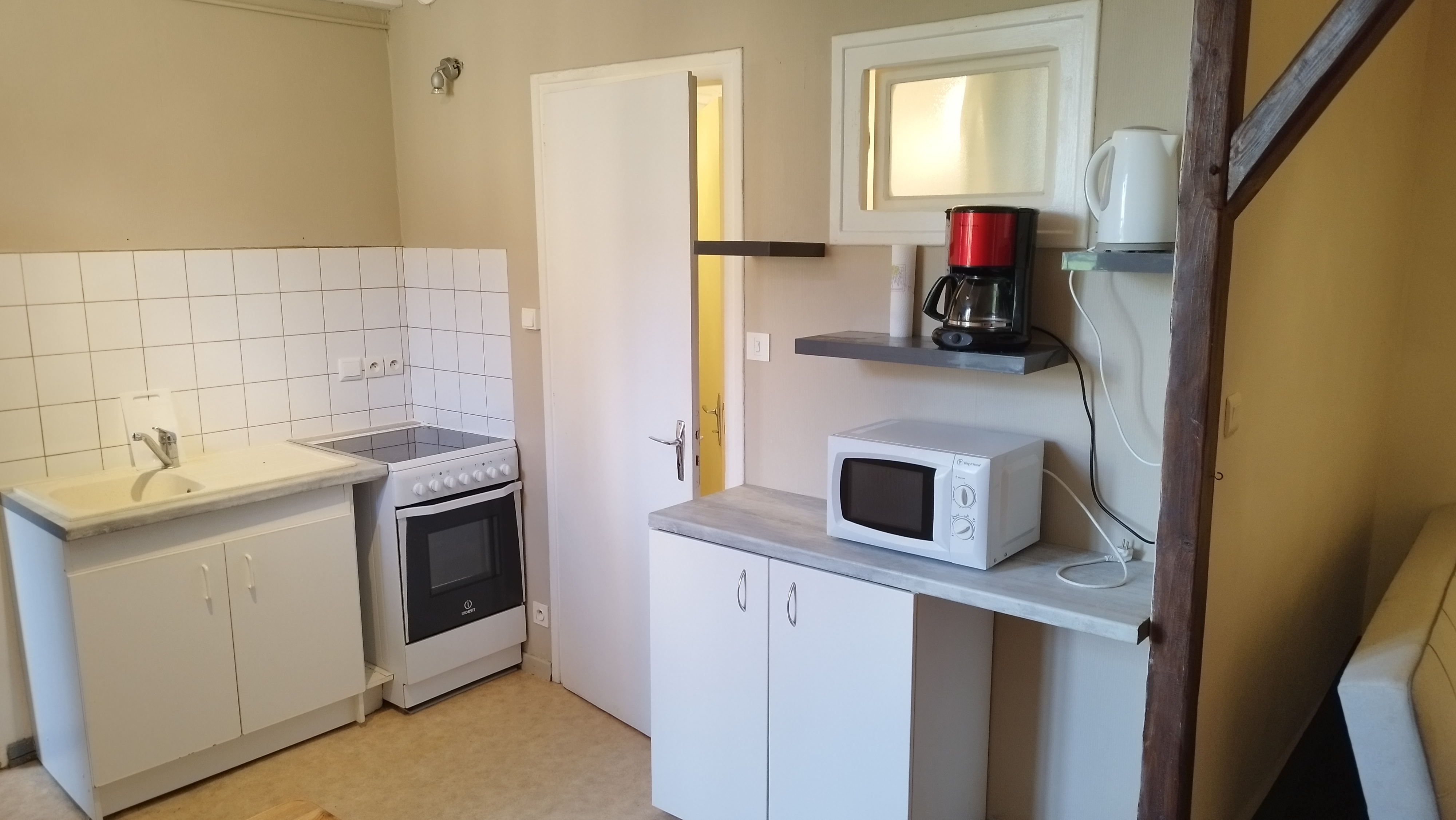 Accommodation T2 38 m²  around abbey