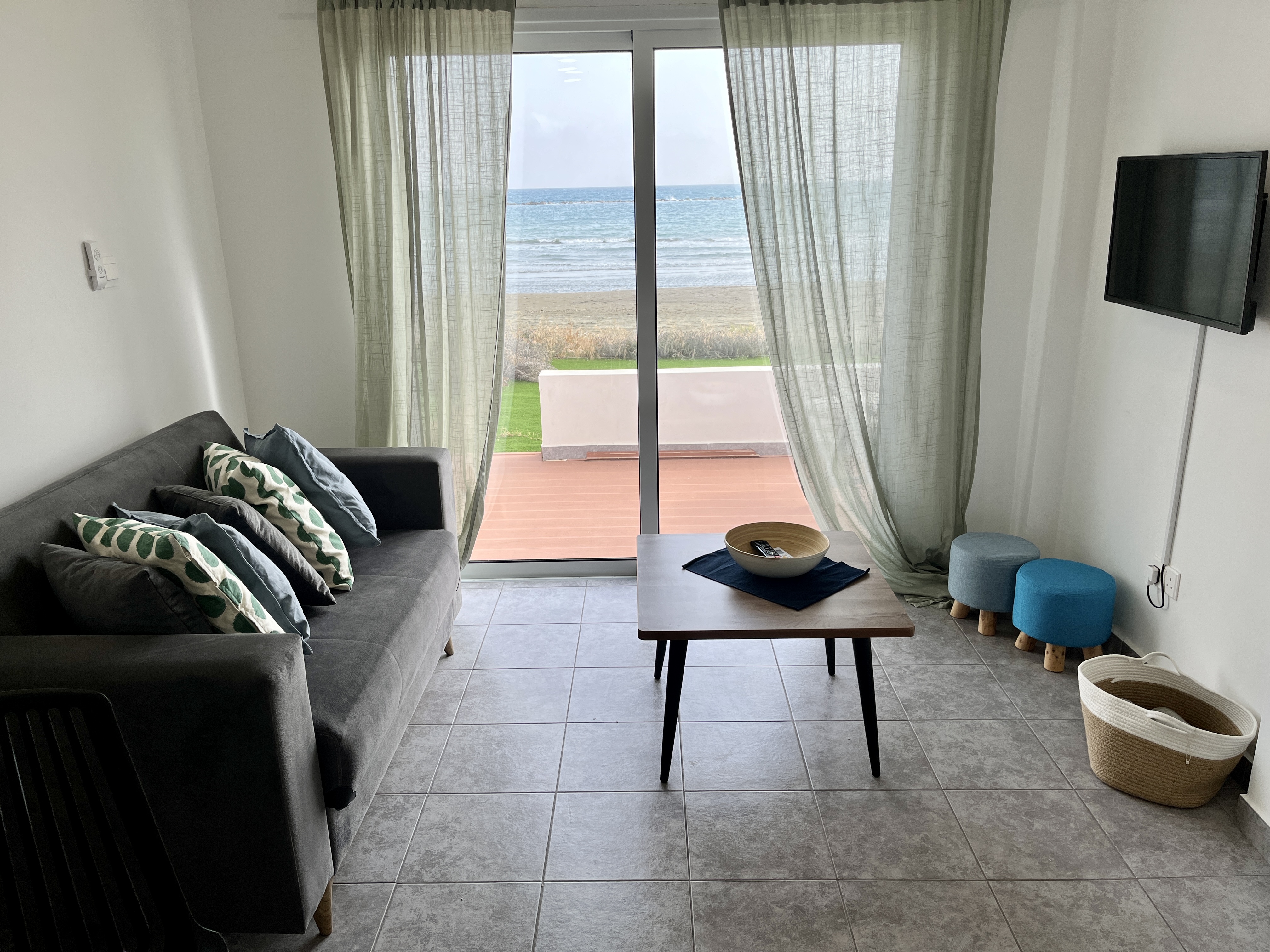 The place on the beach