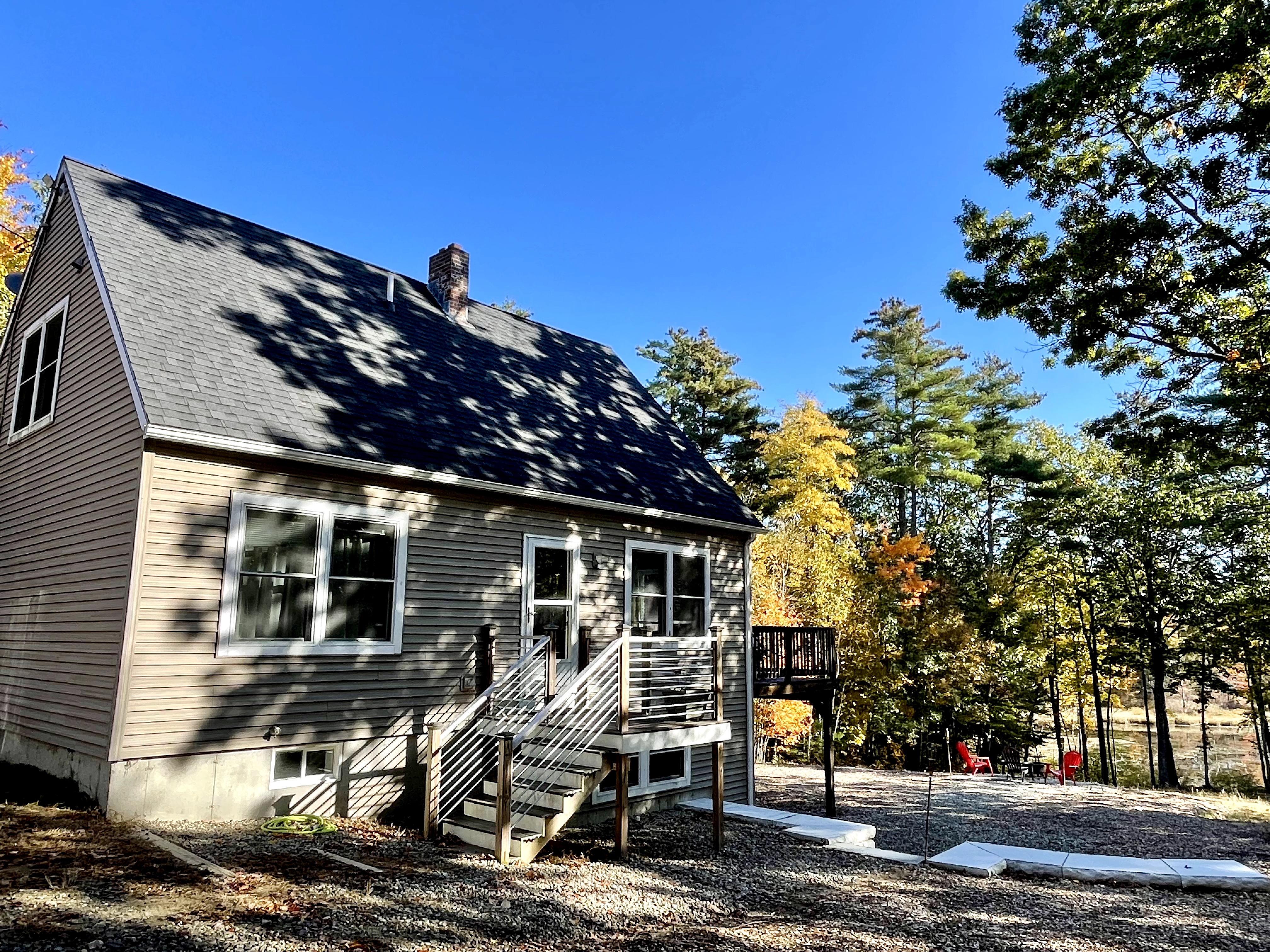 Private oasis on Lake Mousam all season activities
