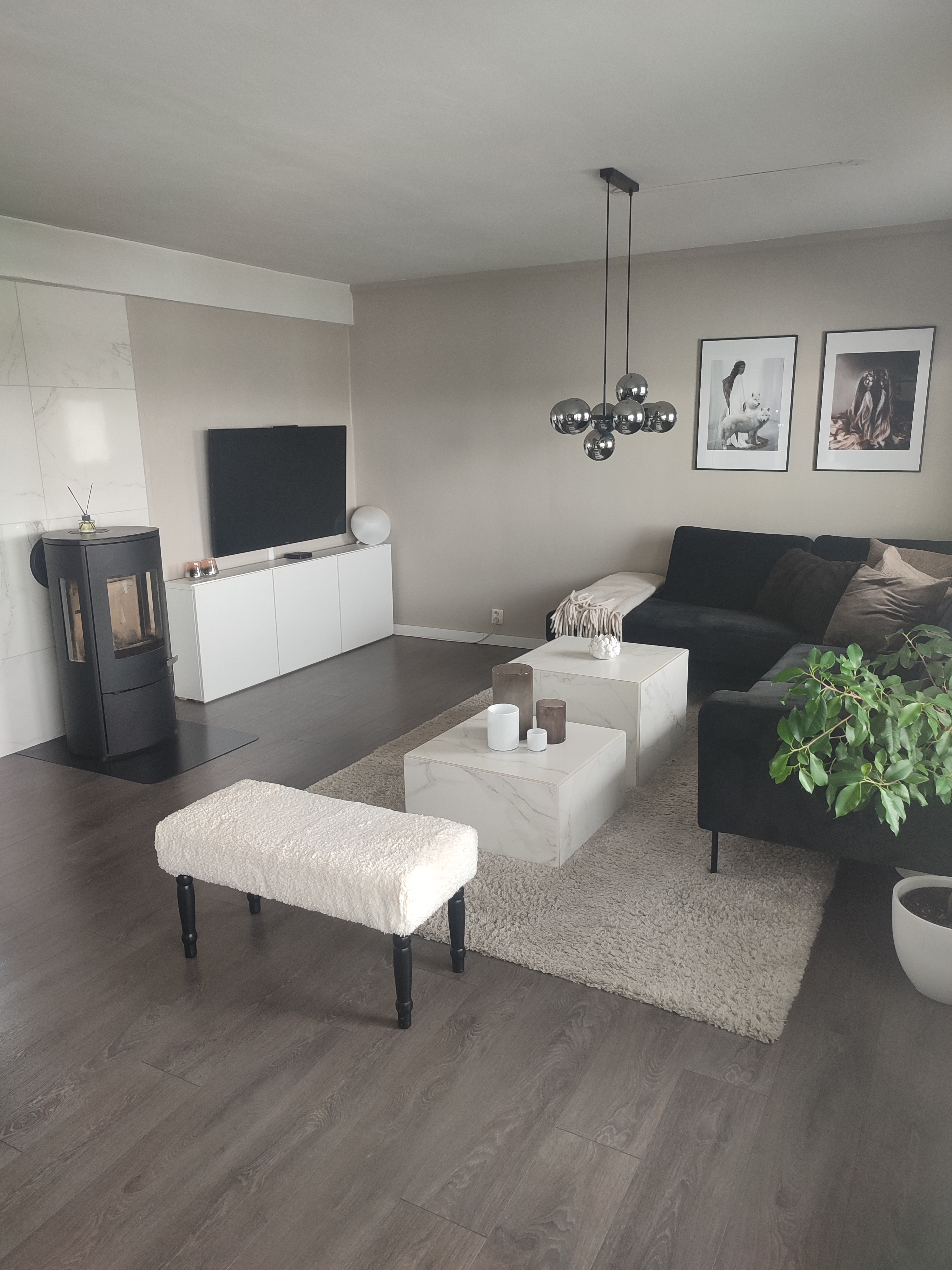 Modern block apartment