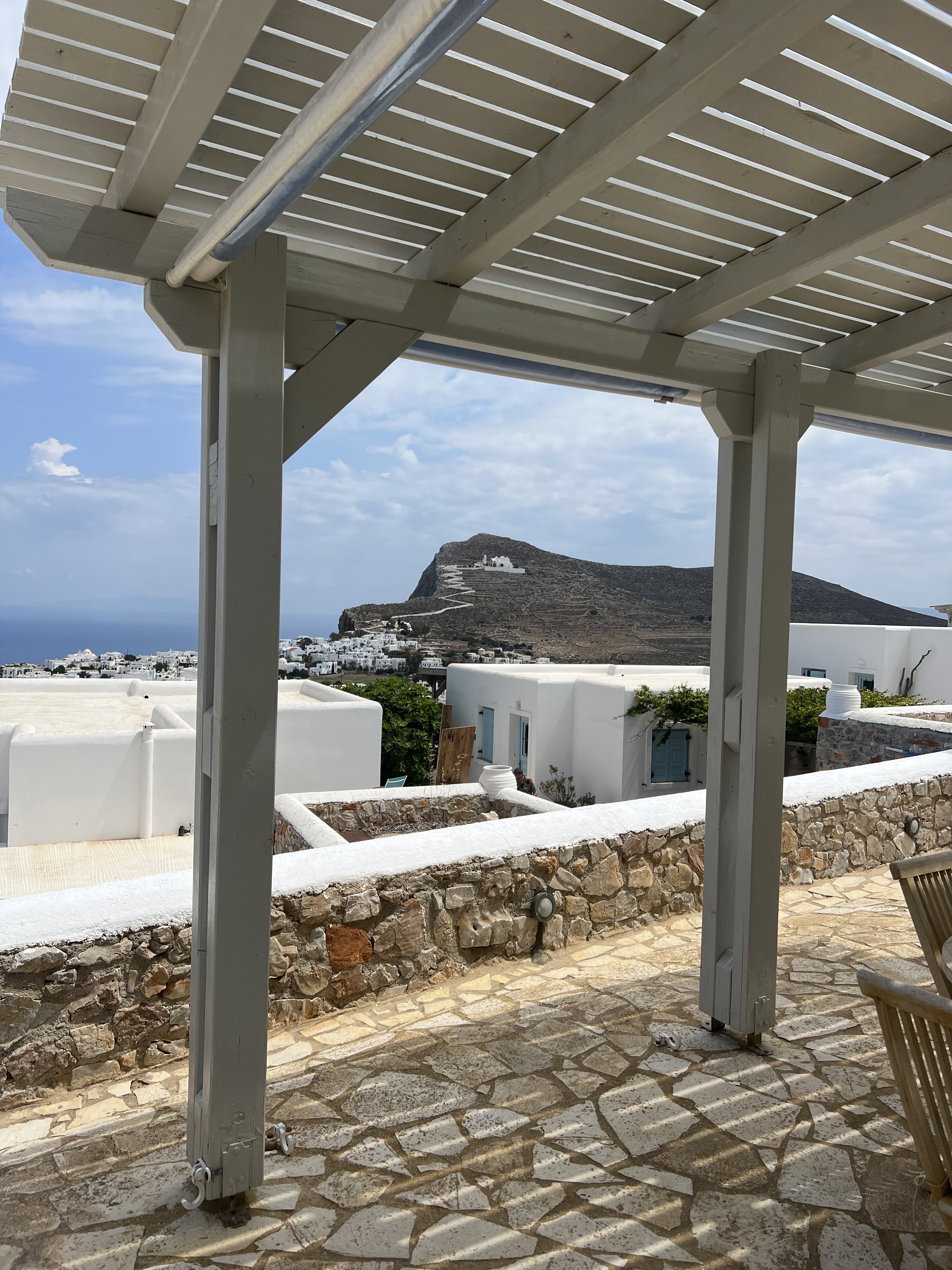 Cycladic house with sea view
